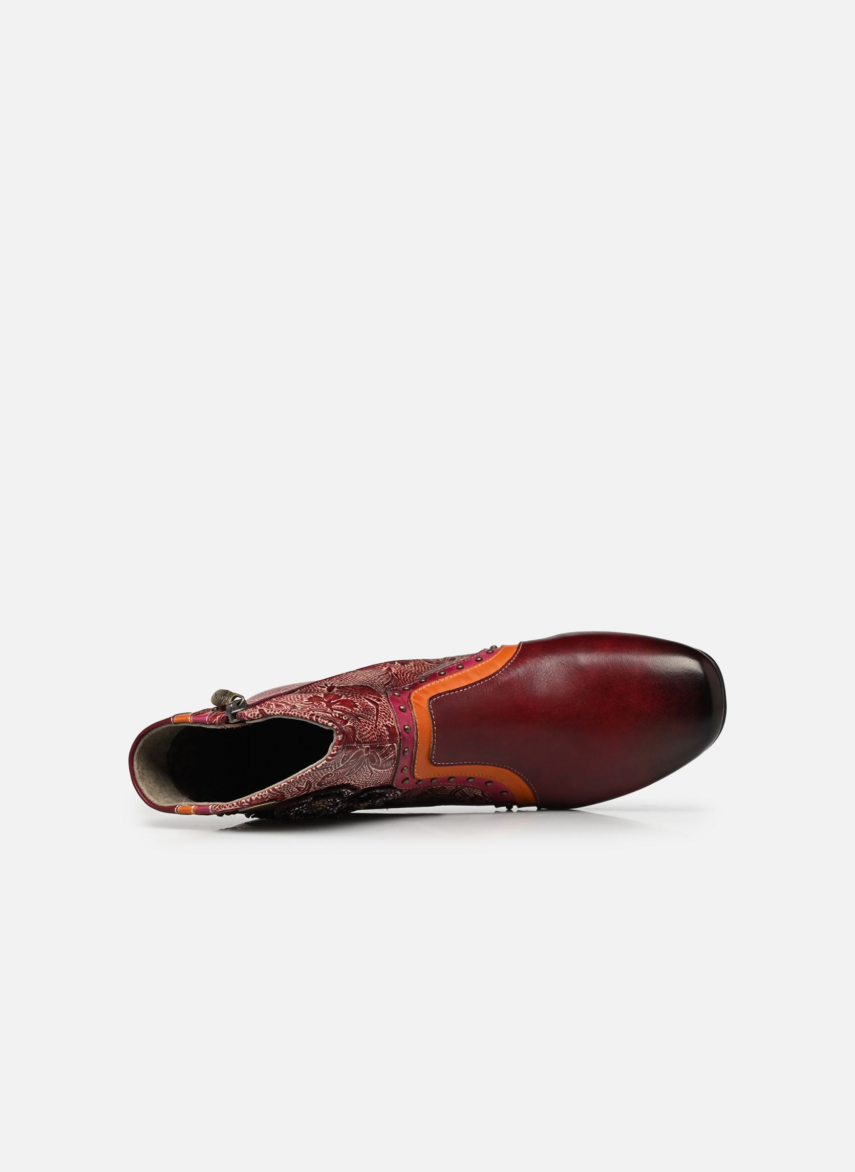 Enkellaarzen en boots TALAO 02 dames rood Laura Vita Enkellaarzen en boots TALAO 02 dames rood WINE