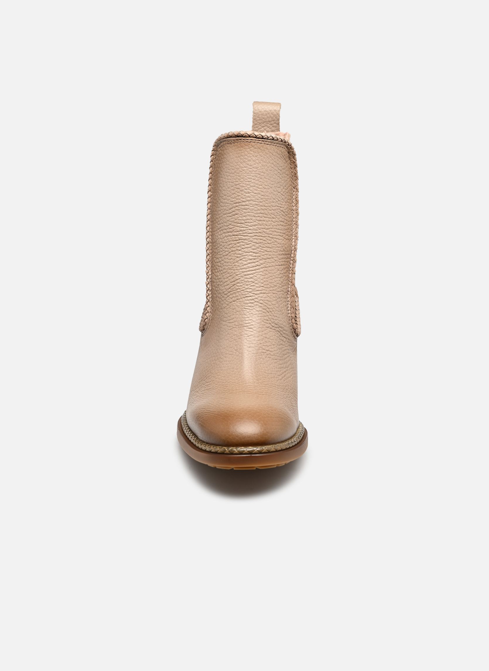 Bottines et boots ALABAMA-I26 femme beige Hispanitas Bottines et boots ALABAMA-I26 femme beige CASTORO