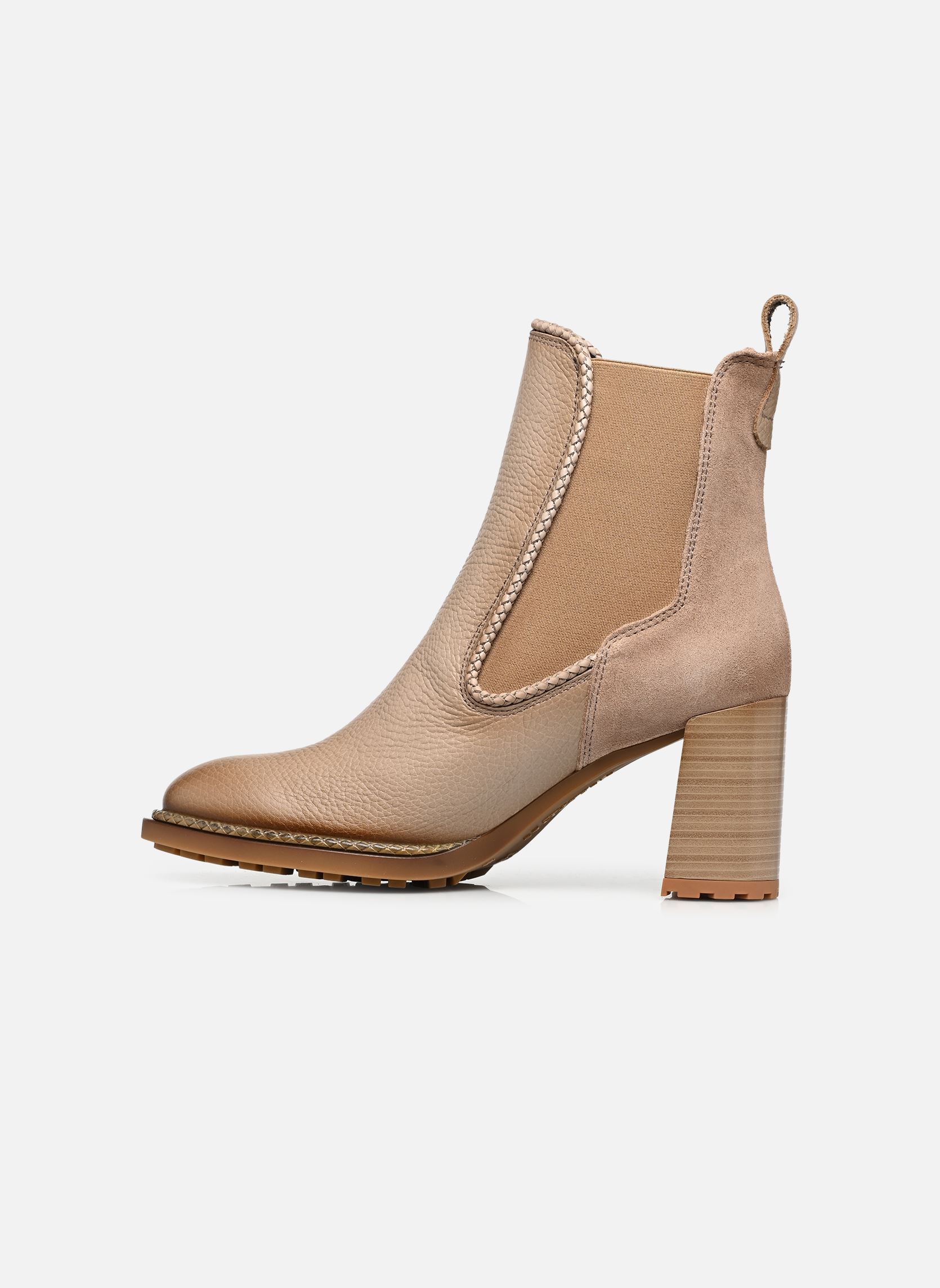 Bottines et boots ALABAMA-I26 femme beige Hispanitas Bottines et boots ALABAMA-I26 femme beige CASTORO