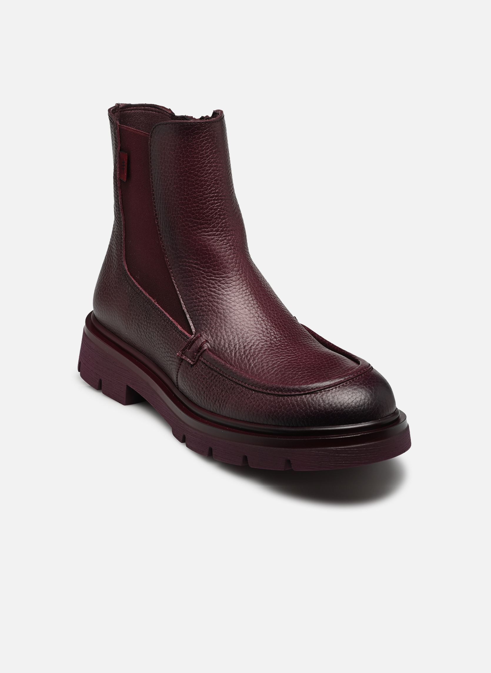 Bottines et boots NEWYORK-I26 femme bordeaux Hispanitas Bottines et boots NEWYORK-I26 femme bordeaux BORDO