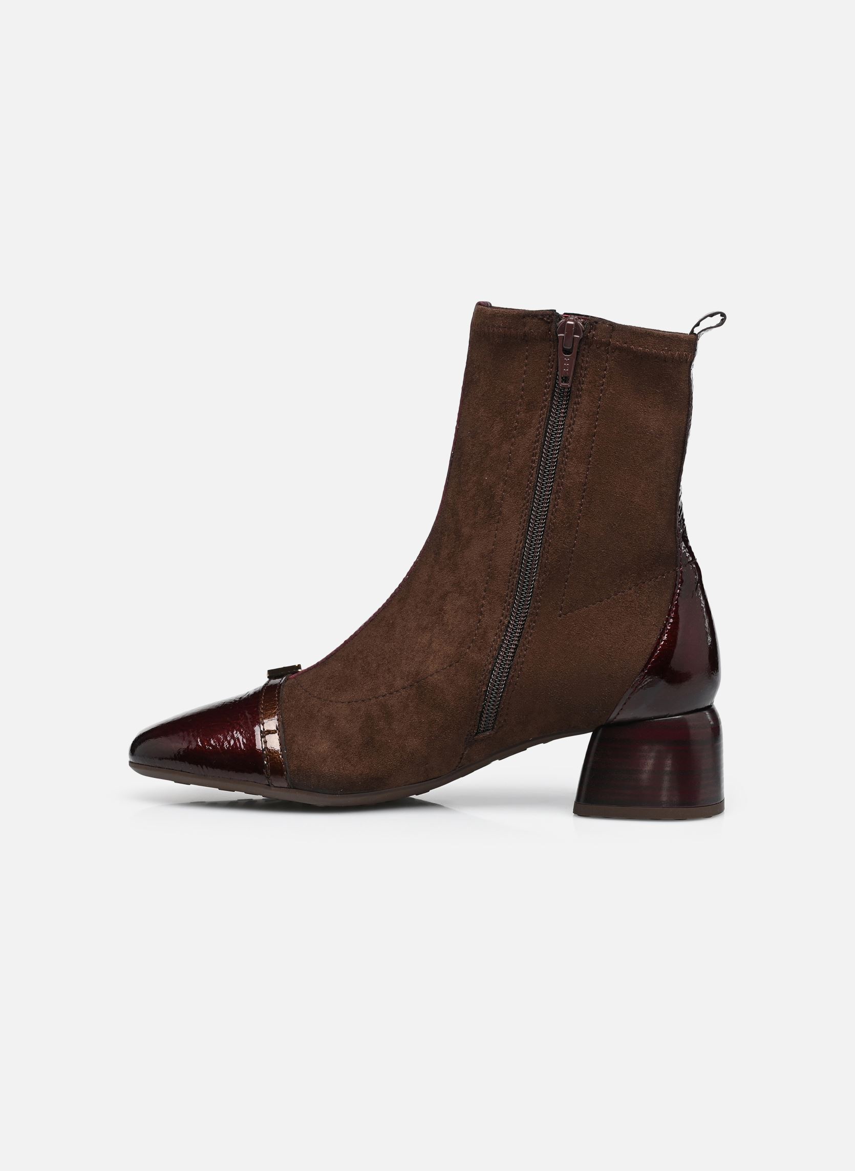 Bottines basses VARSOVIA-I26 femme bordeaux Hispanitas Bottines basses VARSOVIA-I26 femme bordeaux BORDO