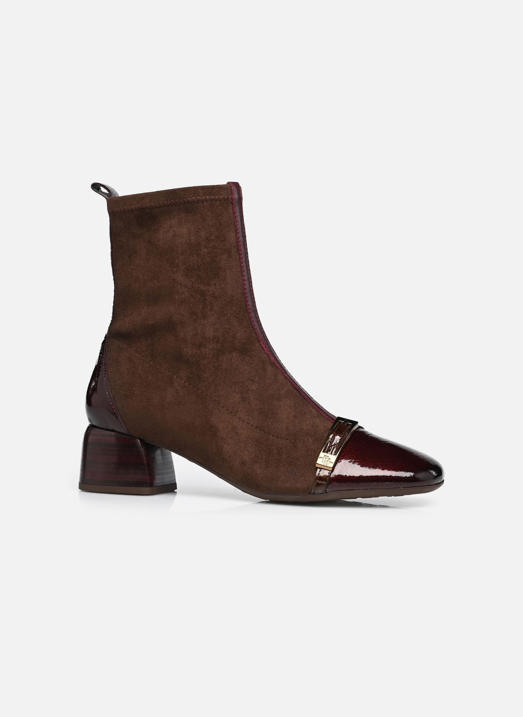 Bottines basses VARSOVIA-I26 femme bordeaux Hispanitas Bottines basses VARSOVIA-I26 femme bordeaux BORDO