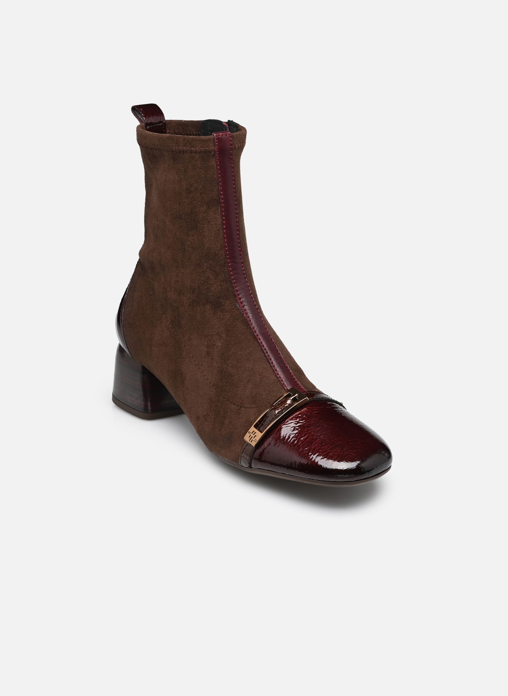 Bottines basses VARSOVIA-I26 femme bordeaux Hispanitas Bottines basses VARSOVIA-I26 femme bordeaux BORDO