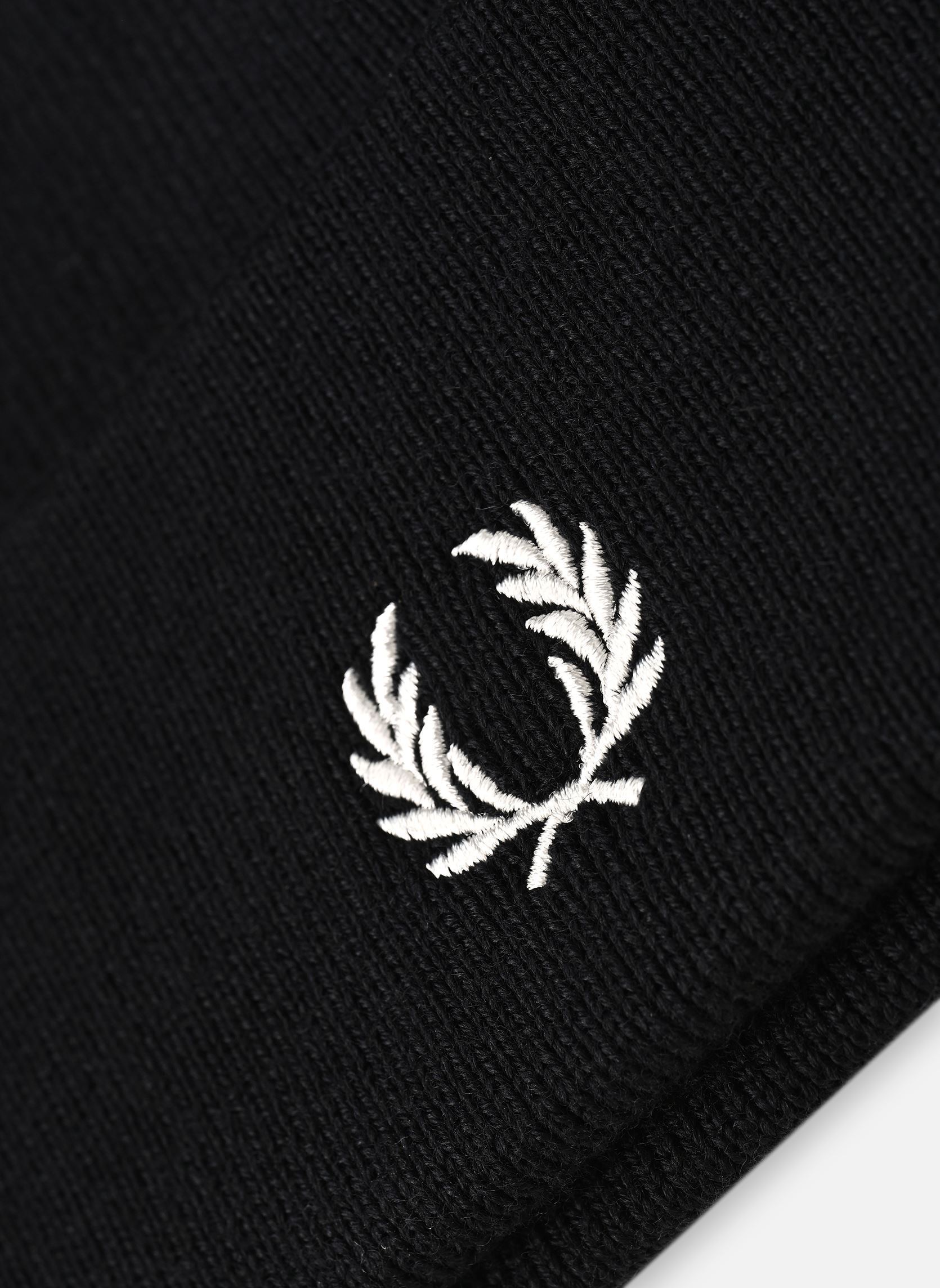 Accessoires Classic Merino Wool Beanie noir Fred Perry Accessoires Classic Merino Wool Beanie noir BLACK/SNOWWHITE