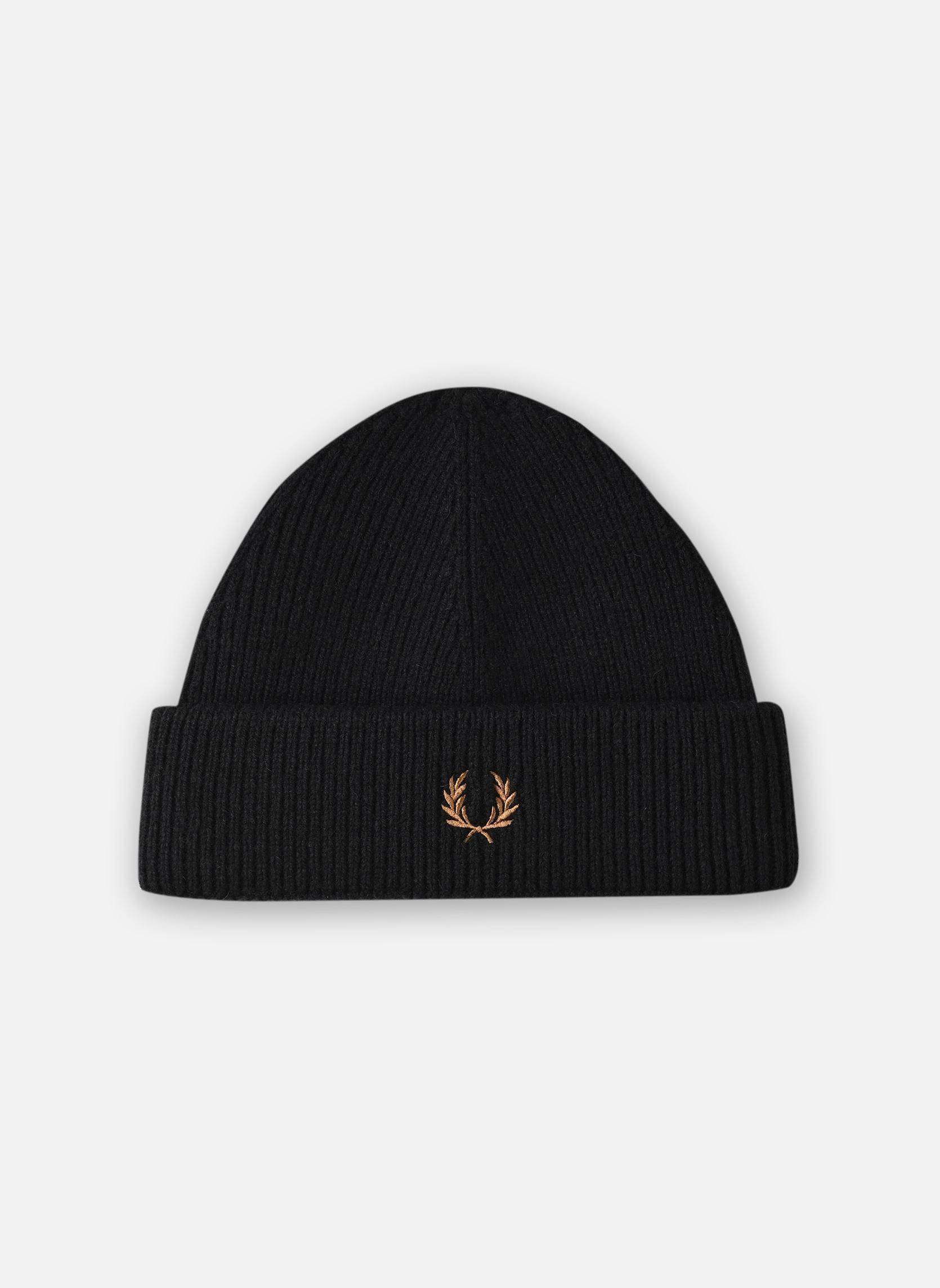 Accessoires Classic Wool Beanie noir Fred Perry Accessoires Classic Wool Beanie noir BLACK