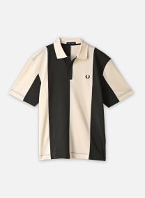 Polo's Cut And Sew Panelled Polo Shir heren groen Fred Perry Polo's Cut And Sew Panelled Polo Shir heren groen ECRU