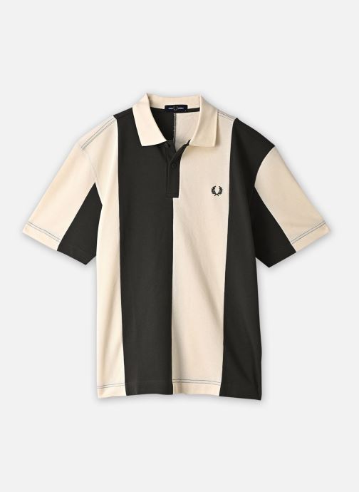 Fred Perry Polo's Cut And Sew Panelled Polo Shir heren groen