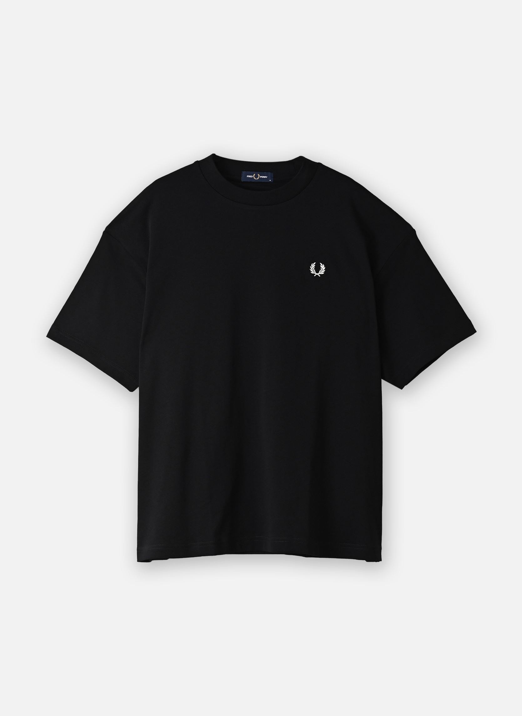Tee-shirts Oversized Tshirt homme noir Fred Perry Tee-shirts Oversized Tshirt homme noir BLACK