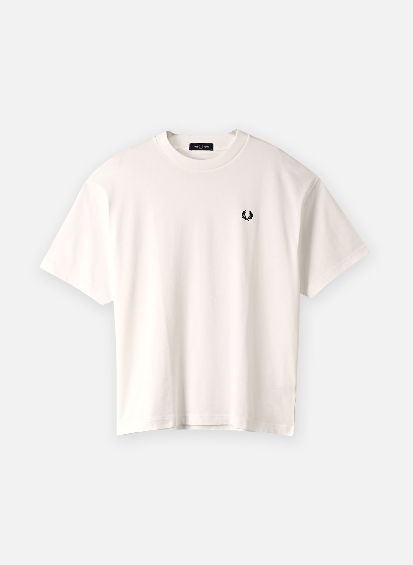 Tee-shirts Oversized Tshirt homme blanc Fred Perry Tee-shirts Oversized Tshirt homme blanc SNOW WHITE