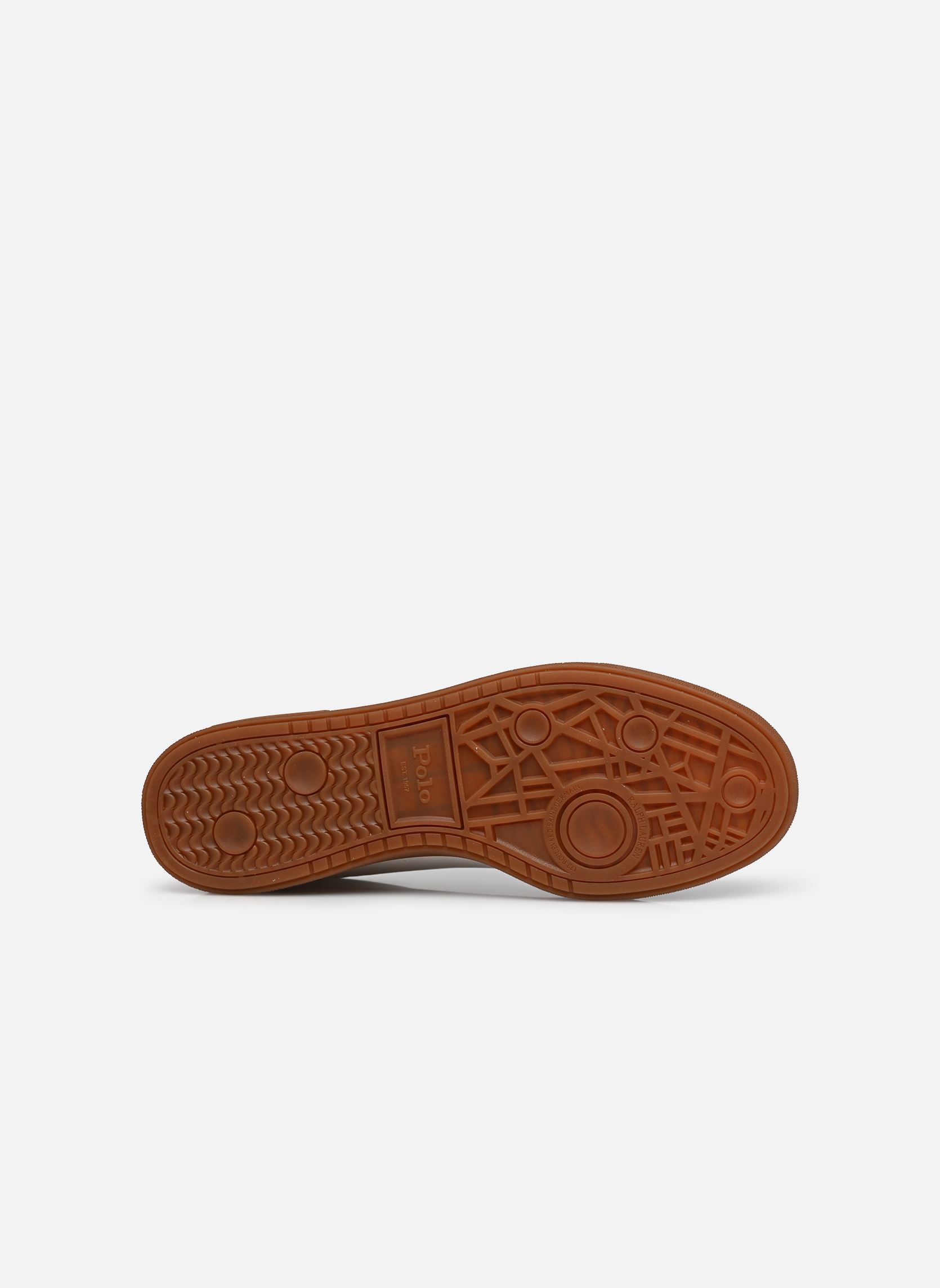 Sneakers BEDFORD MILT heren wit Polo Ralph Lauren Sneakers BEDFORD MILT heren wit DECKWASH WHITE/GREY VIOLET