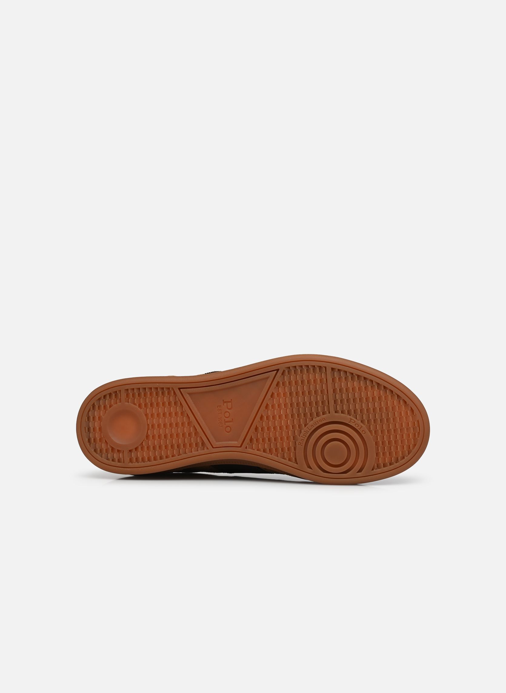 Baskets HERITAGE AERA BRO homme marron Polo Ralph Lauren Baskets HERITAGE AERA BRO homme marron DESERT TAN