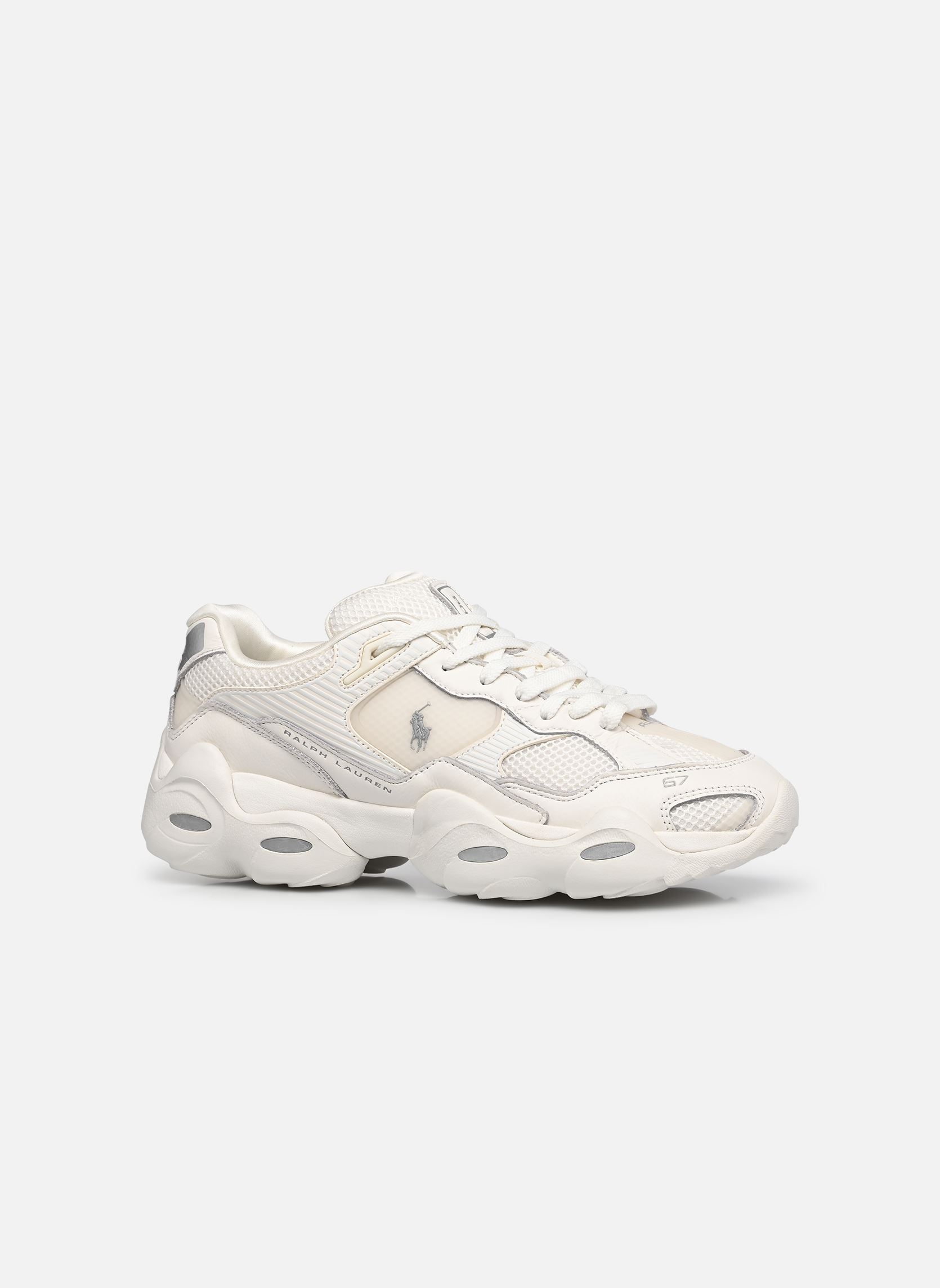 Baskets TRACKSTER 300 homme blanc Polo Ralph Lauren Baskets TRACKSTER 300 homme blanc DECKWASH WHITE