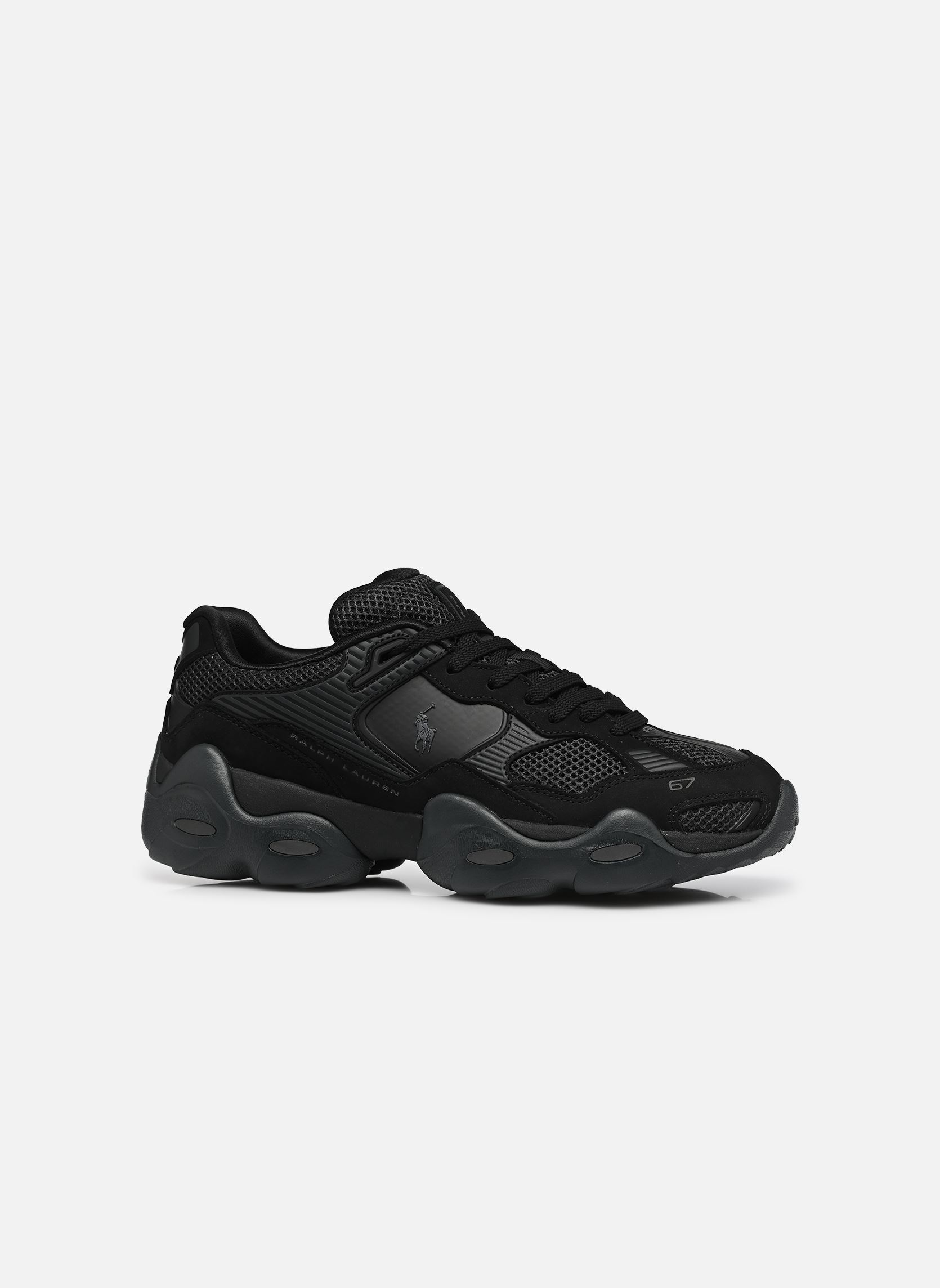 Baskets TRACKSTER 300 homme noir Polo Ralph Lauren Baskets TRACKSTER 300 homme noir BLACK/FADED BLACK