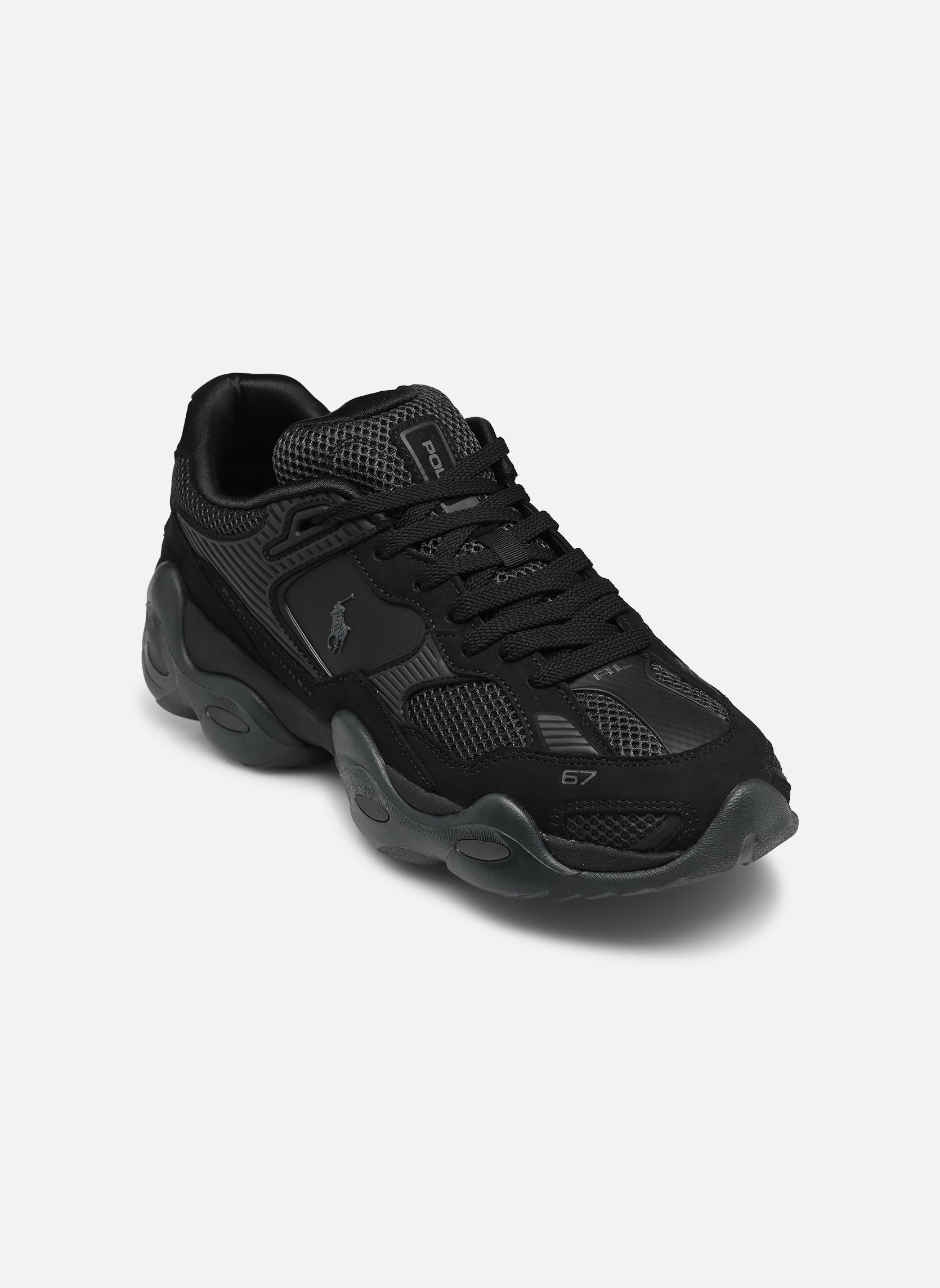 Baskets TRACKSTER 300 homme noir Polo Ralph Lauren Baskets TRACKSTER 300 homme noir BLACK/FADED BLACK