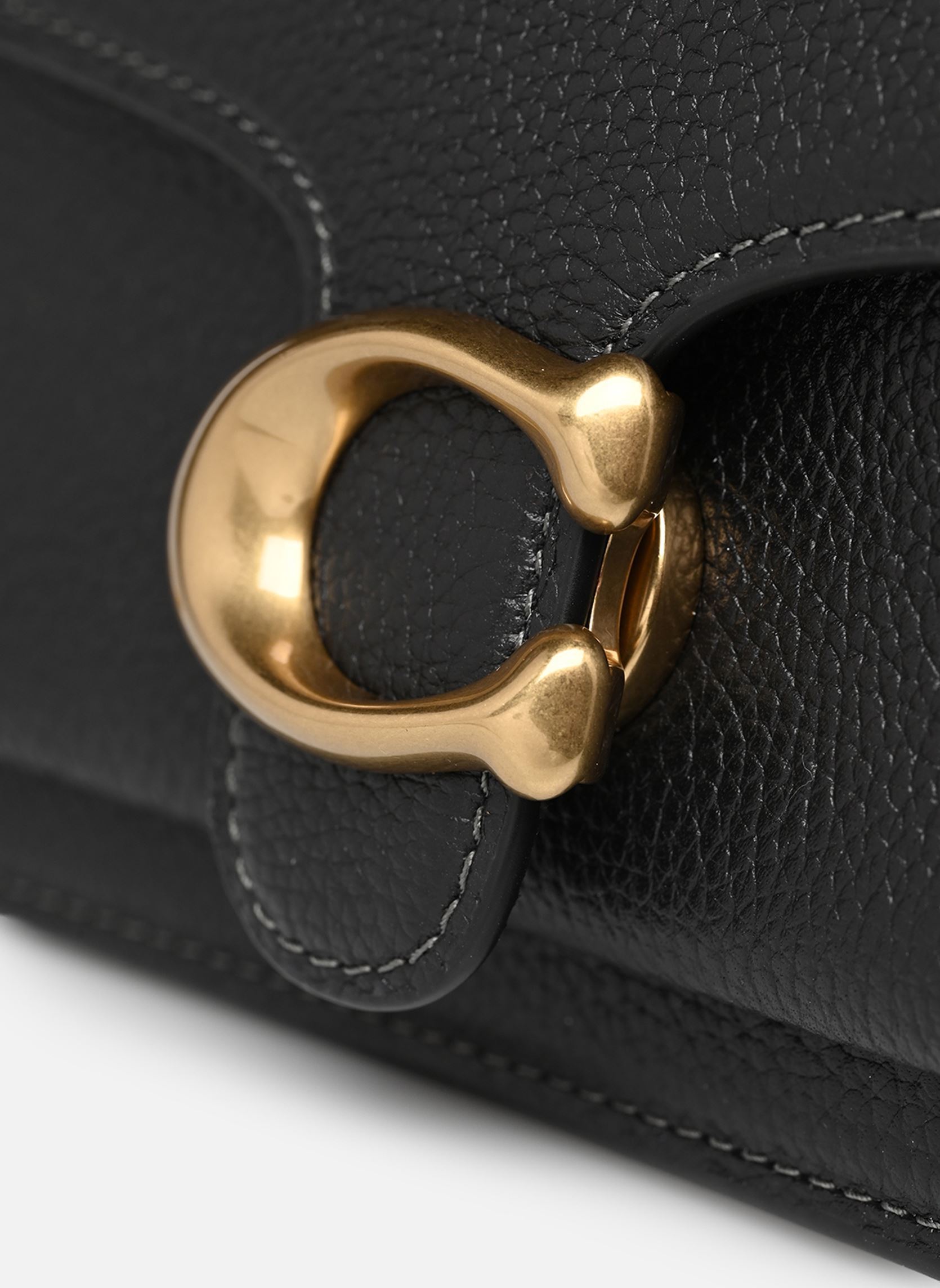 Taschen POLISHED PEBBLED LEATHER TABBY CHAIN CRO damen schwarz Coach Taschen POLISHED PEBBLED LEATHER TABBY CHAIN CRO damen schwarz B4/BLACK