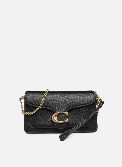 Coach Taschen POLISHED PEBBLED LEATHER TABBY CHAIN CRO damen schwarz