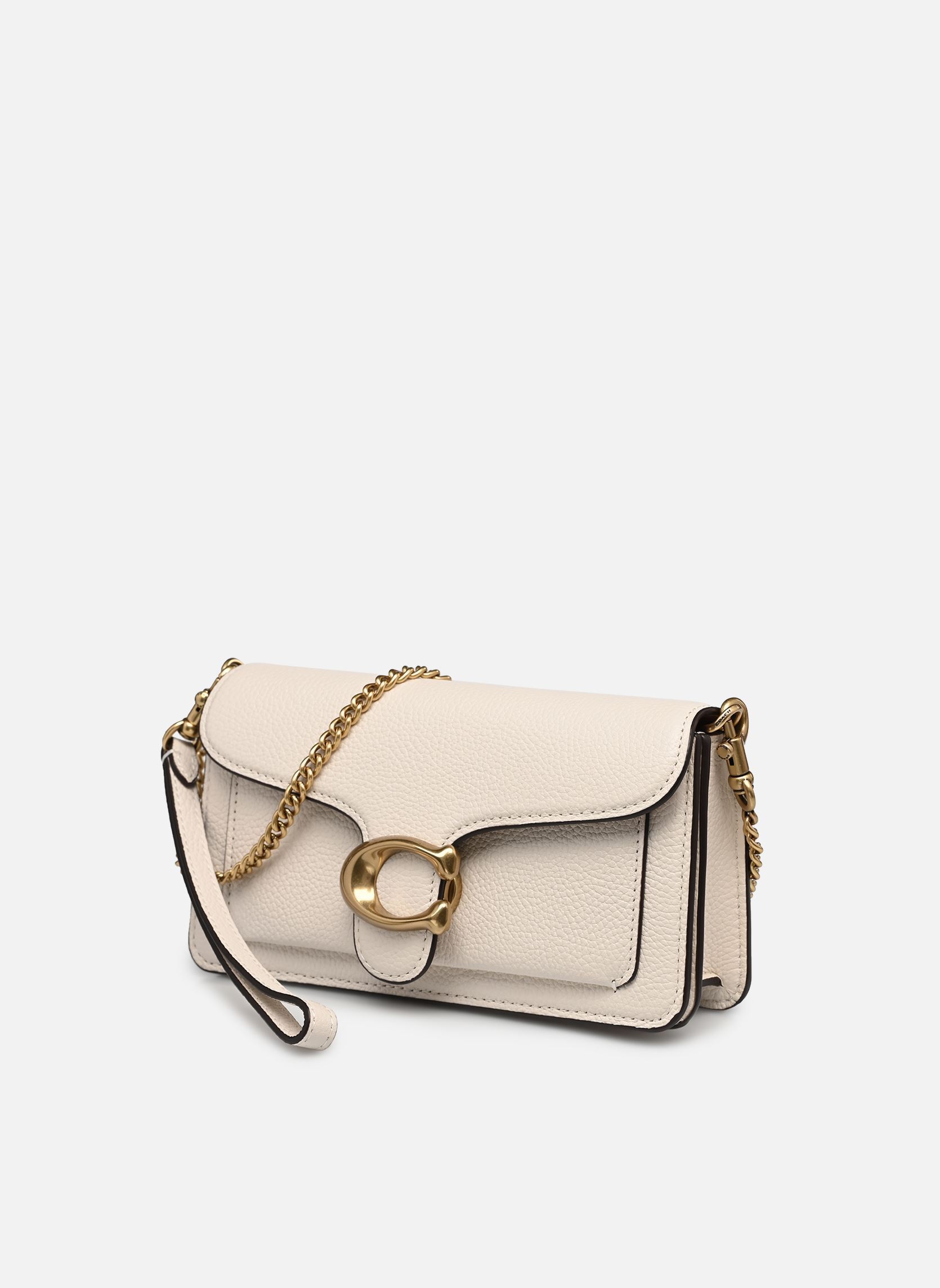 Taschen POLISHED PEBBLED LEATHER TABBY CHAIN CRO damen weiß Coach Taschen POLISHED PEBBLED LEATHER TABBY CHAIN CRO damen weiß B4/CHALK