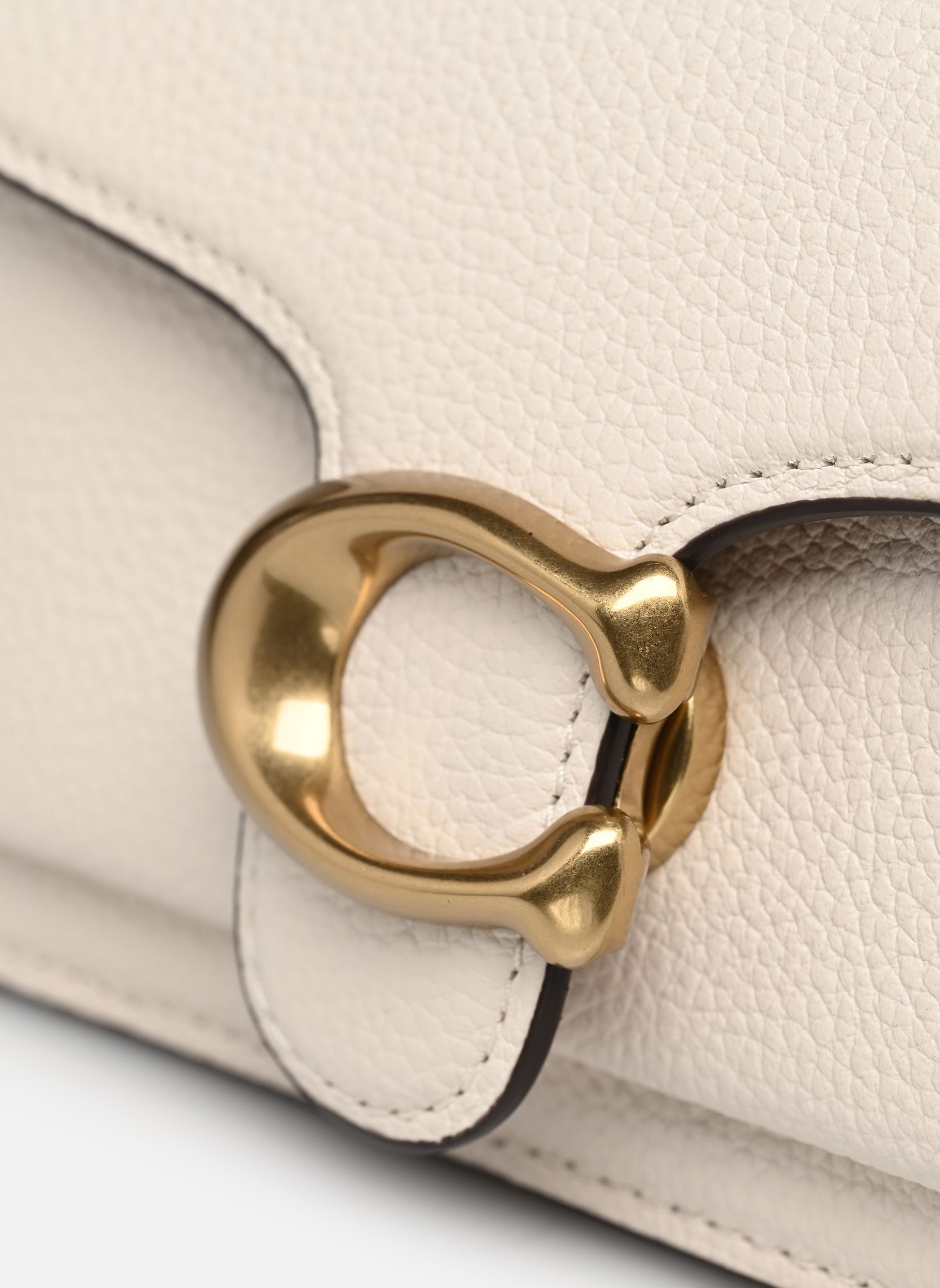 Taschen POLISHED PEBBLED LEATHER TABBY CHAIN CRO damen weiß Coach Taschen POLISHED PEBBLED LEATHER TABBY CHAIN CRO damen weiß B4/CHALK