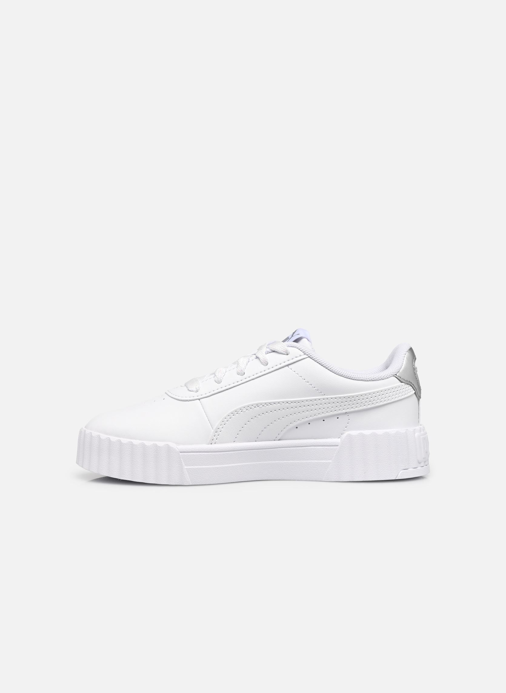 Sneaker Carina 3.0 Charm PS mädchen weiß Puma Sneaker Carina 3.0 Charm PS mädchen weiß PUMA WHITE-PUMA SILVER
