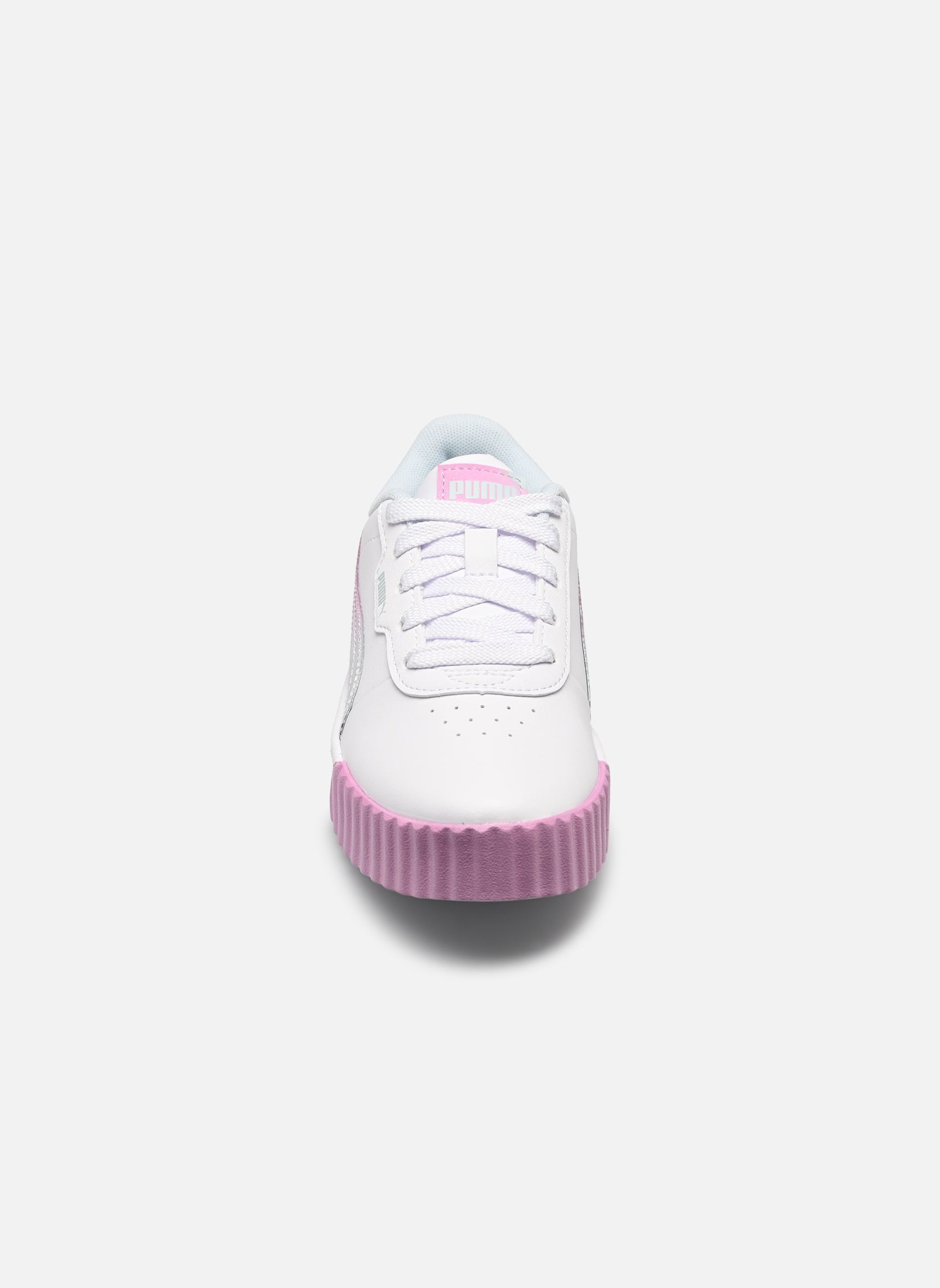 Sneaker Carina 3.0 Faded Glow PS mädchen weiß Puma Sneaker Carina 3.0 Faded Glow PS mädchen weiß PUMA WHITE-MAUVE GLOW