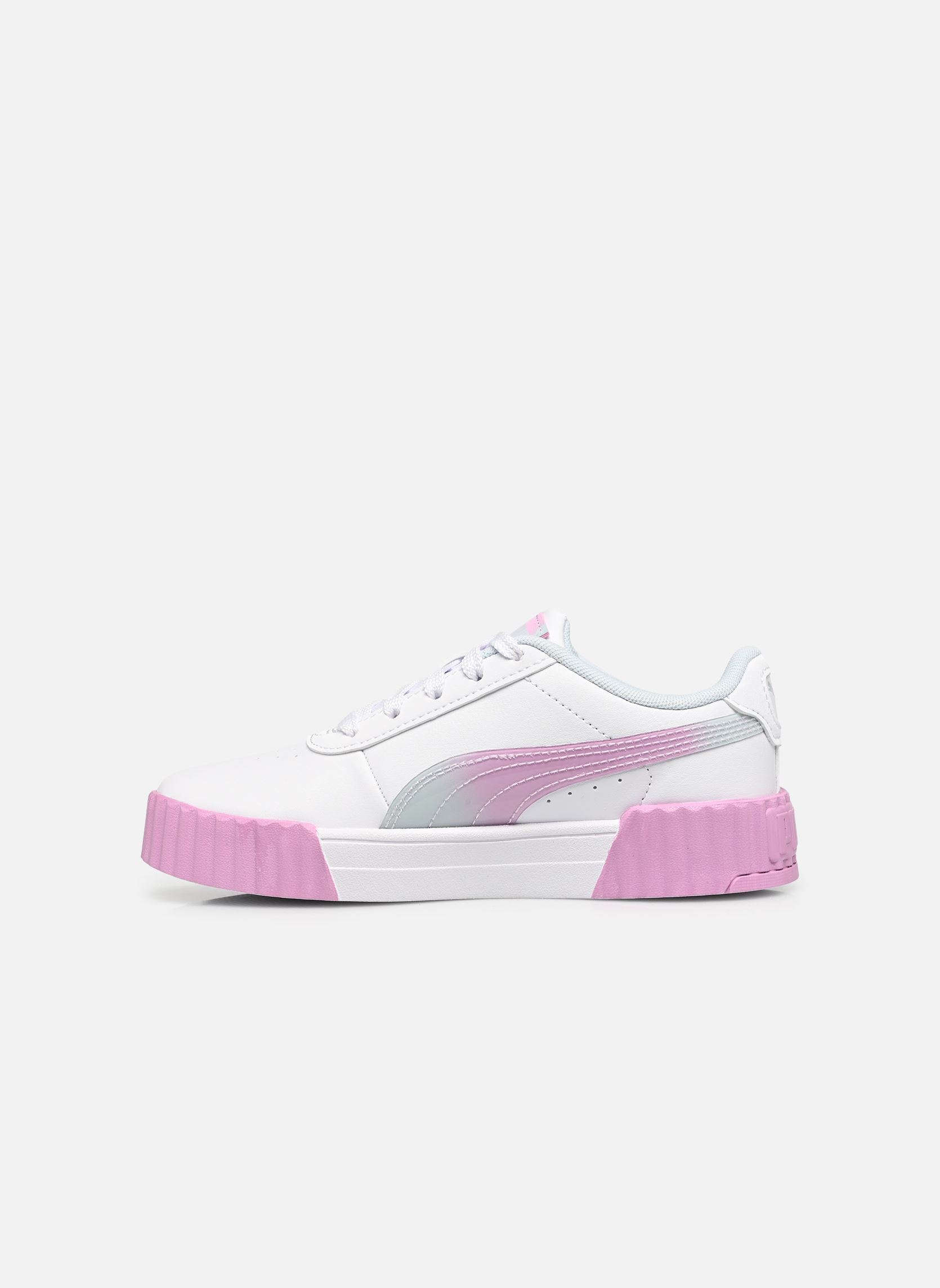 Sneaker Carina 3.0 Faded Glow PS mädchen weiß Puma Sneaker Carina 3.0 Faded Glow PS mädchen weiß PUMA WHITE-MAUVE GLOW
