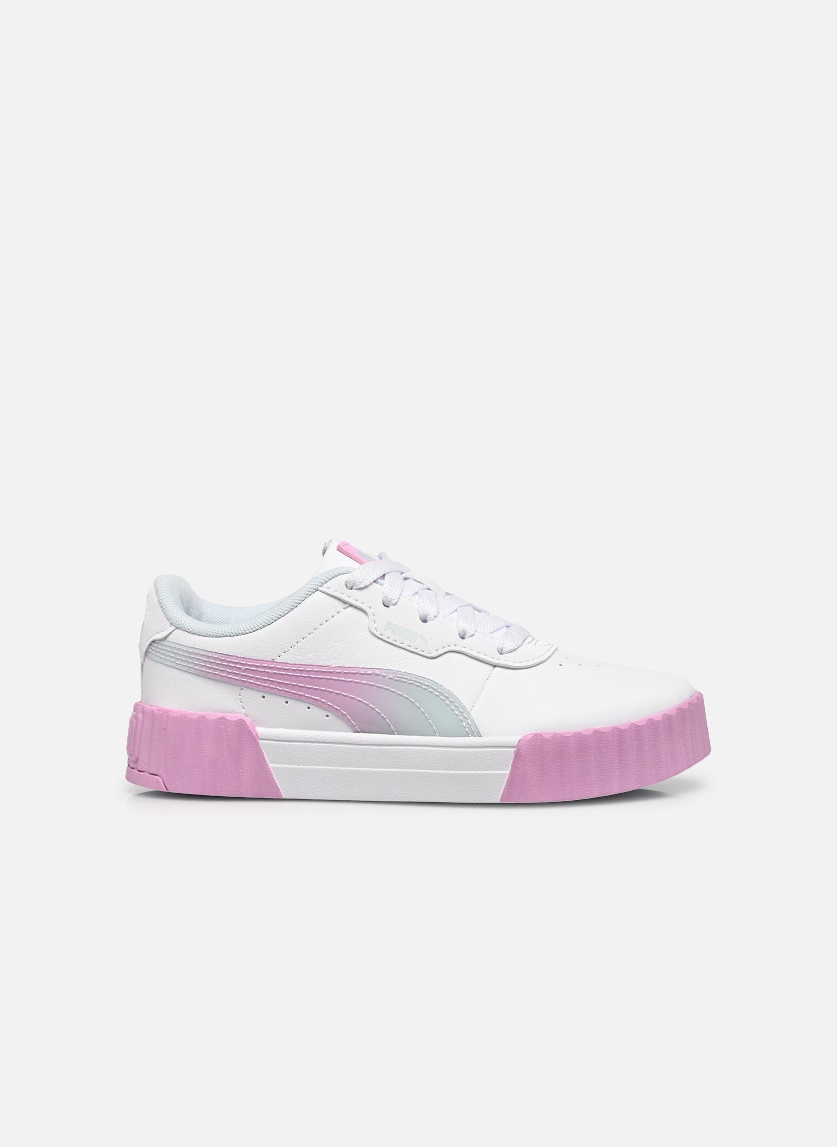 Sneaker Carina 3.0 Faded Glow PS mädchen weiß Puma Sneaker Carina 3.0 Faded Glow PS mädchen weiß PUMA WHITE-MAUVE GLOW