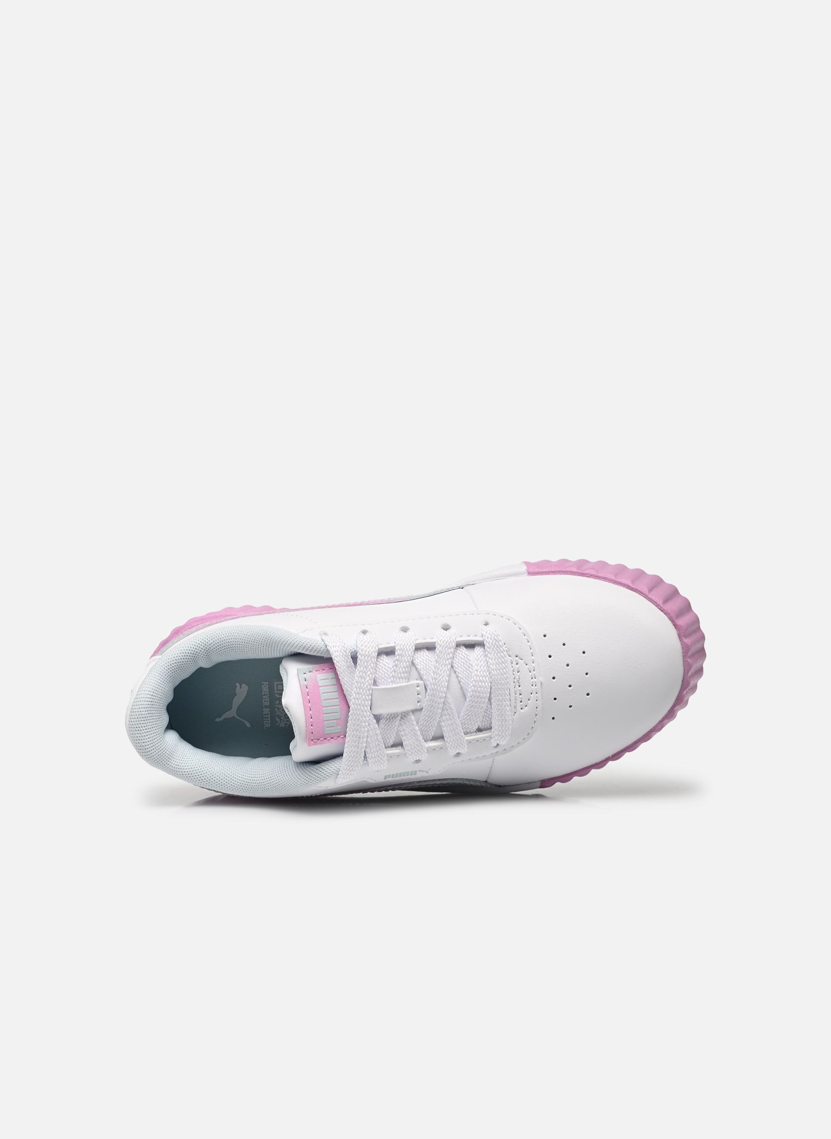 Sneaker Carina 3.0 Faded Glow PS mädchen weiß Puma Sneaker Carina 3.0 Faded Glow PS mädchen weiß PUMA WHITE-MAUVE GLOW