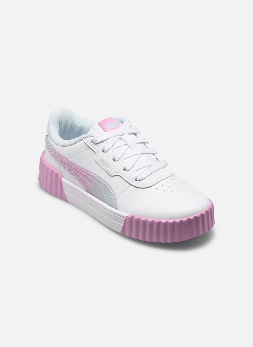 Puma Sneaker Carina 3.0 Faded Glow PS mädchen weiß
