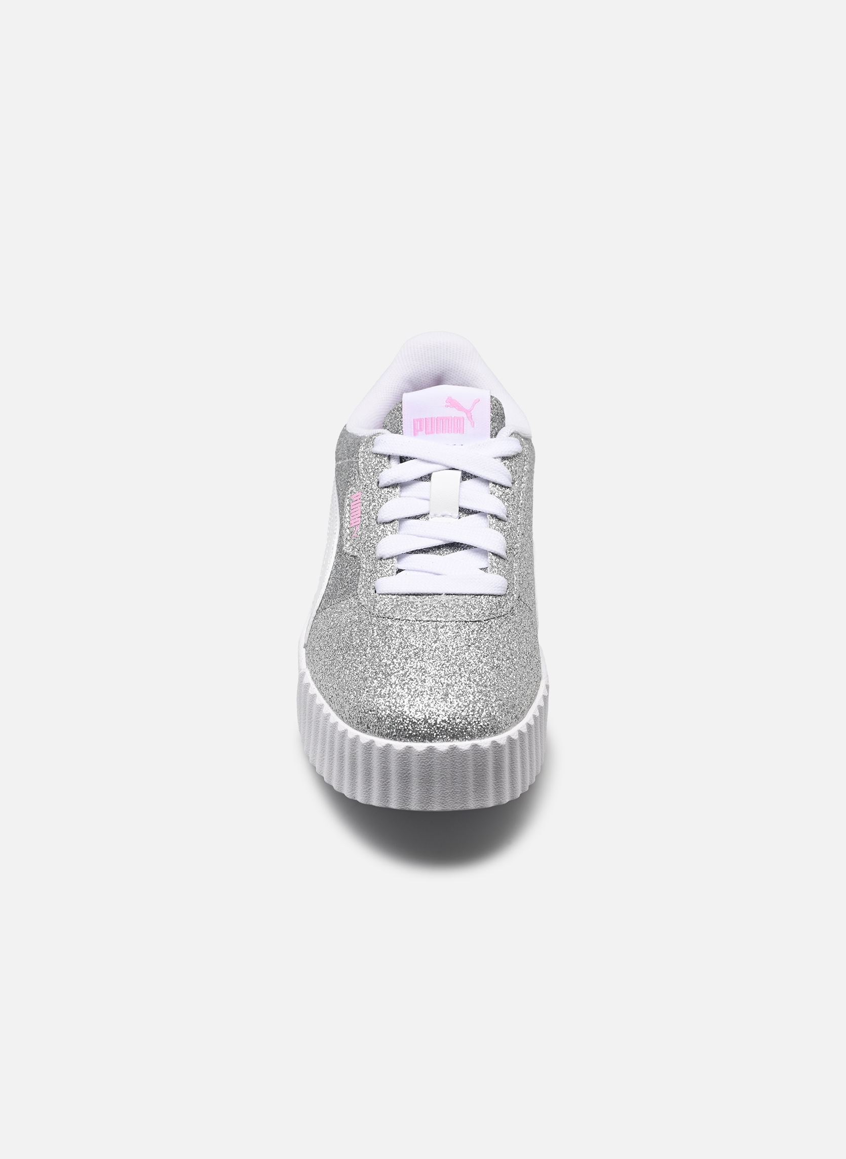 Sneaker Carina 3.0 Glitz PS mädchen silber Puma Sneaker Carina 3.0 Glitz PS mädchen silber PUMA SILVER-PUMA WHITE