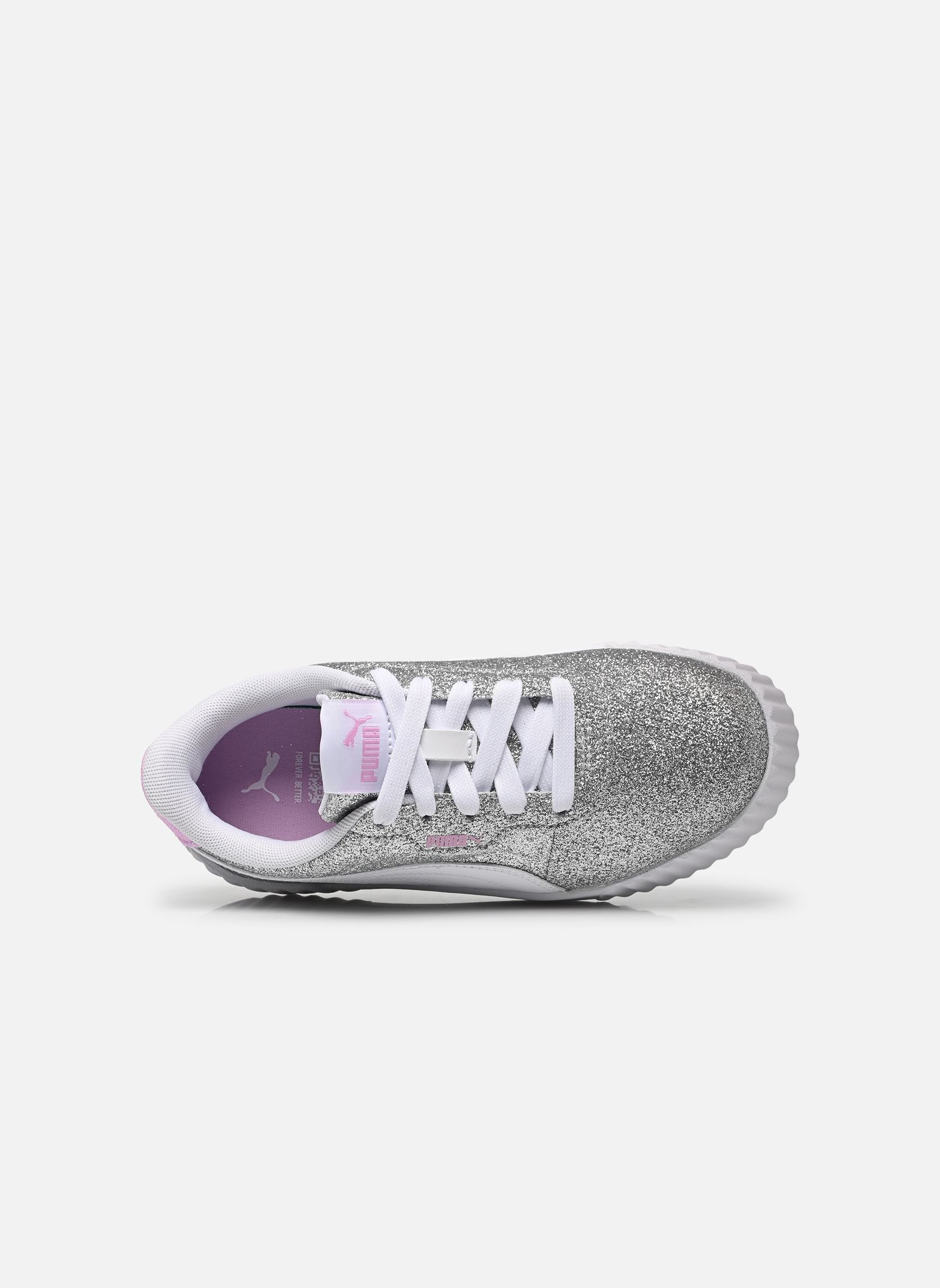 Sneaker Carina 3.0 Glitz PS mädchen silber Puma Sneaker Carina 3.0 Glitz PS mädchen silber PUMA SILVER-PUMA WHITE
