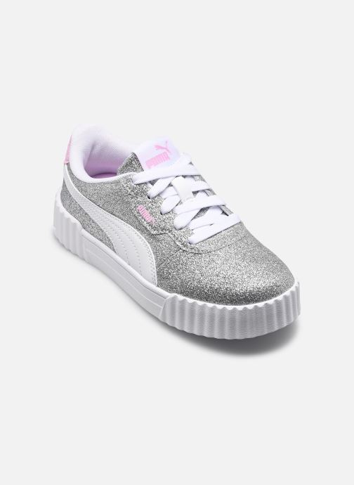 Puma Sneaker Carina 3.0 Glitz PS mädchen silber