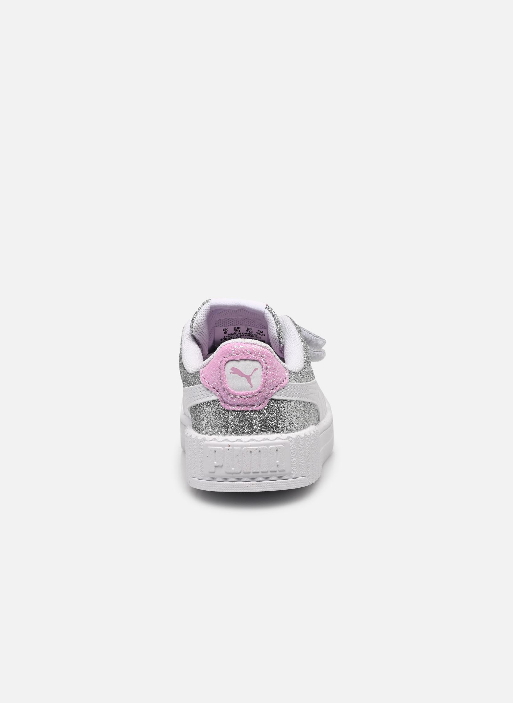 Sneaker Carina 3.0 Glitz V Inf mädchen silber Puma Sneaker Carina 3.0 Glitz V Inf mädchen silber PUMA SILVER-PUMA WHITE