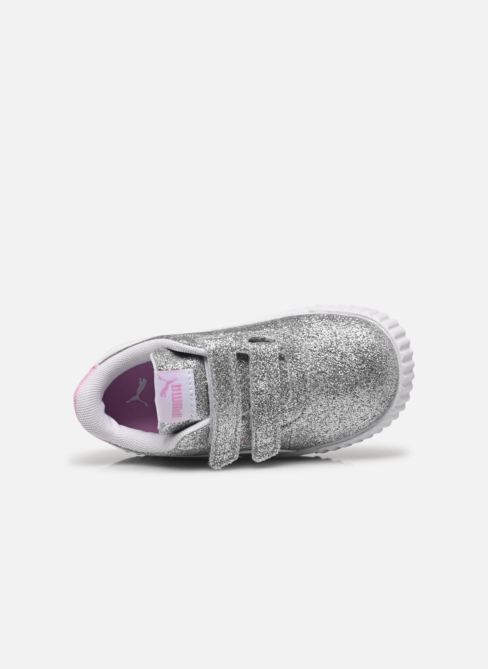 Sneaker Carina 3.0 Glitz V Inf mädchen silber Puma Sneaker Carina 3.0 Glitz V Inf mädchen silber PUMA SILVER-PUMA WHITE