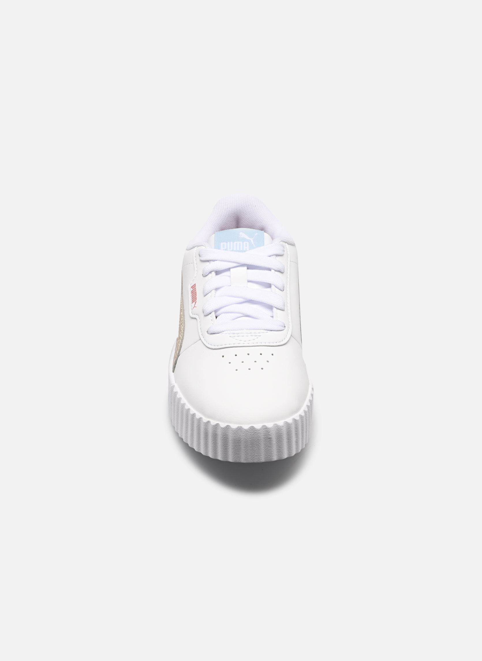 Sneaker Carina 3.0 Winter Safari PS mädchen weiß Puma Sneaker Carina 3.0 Winter Safari PS mädchen weiß PUMA WHITE-BIRCH