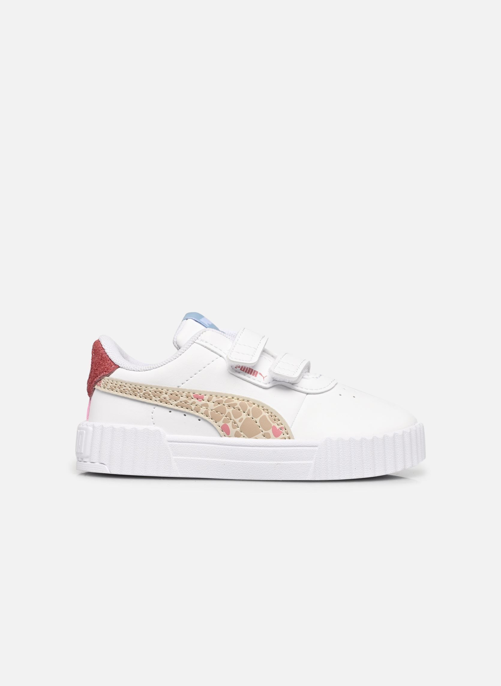 Sneakers Carina 3.0 Winter Safari V Inf meisjes wit Puma Sneakers Carina 3.0 Winter Safari V Inf meisjes wit PUMA WHITE-BIRCH