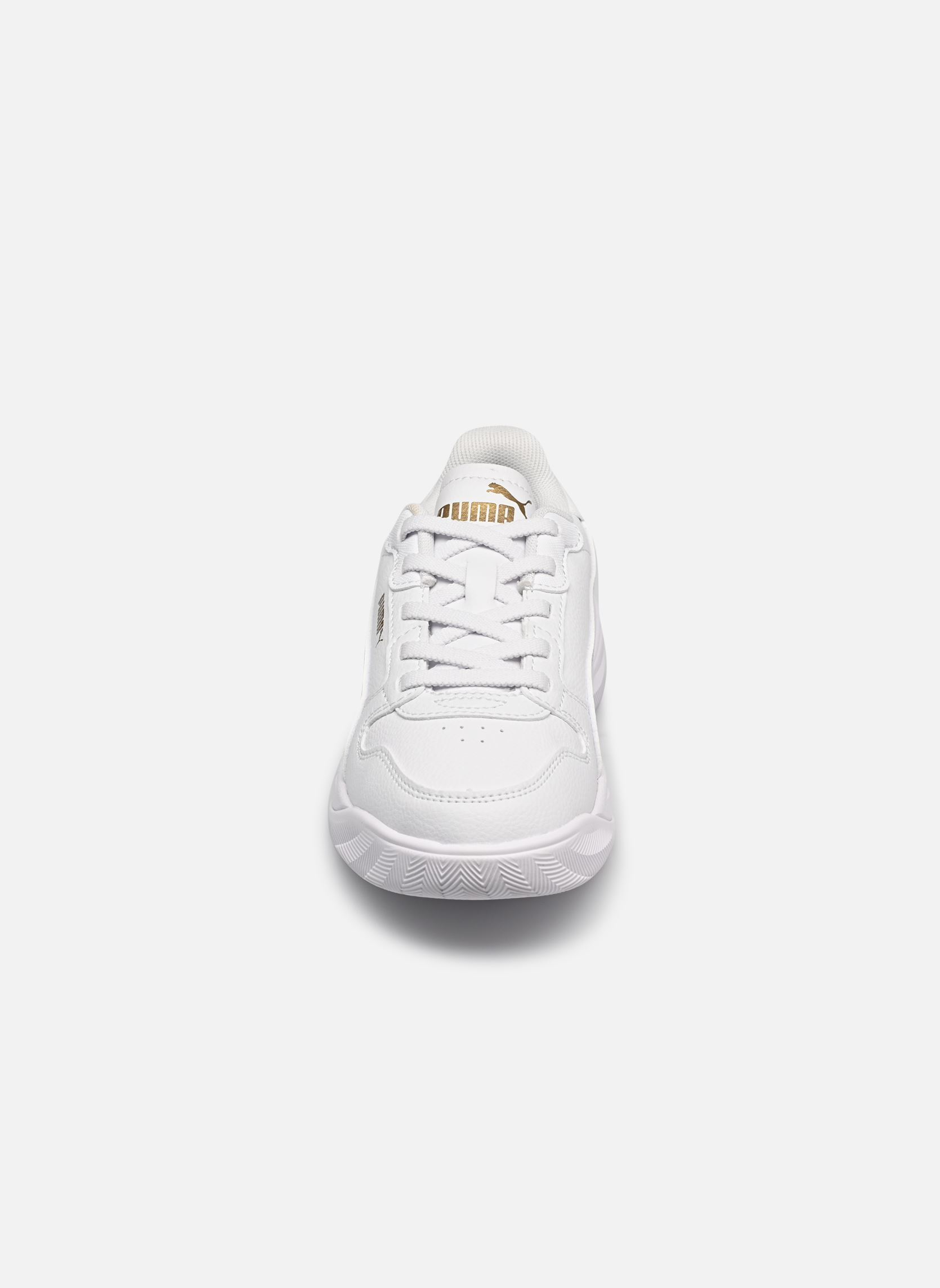 Baskets Court Bae AC PS fille blanc Puma Baskets Court Bae AC PS fille blanc PUMA WHITE-PUMA WHITE-PUMA GOL