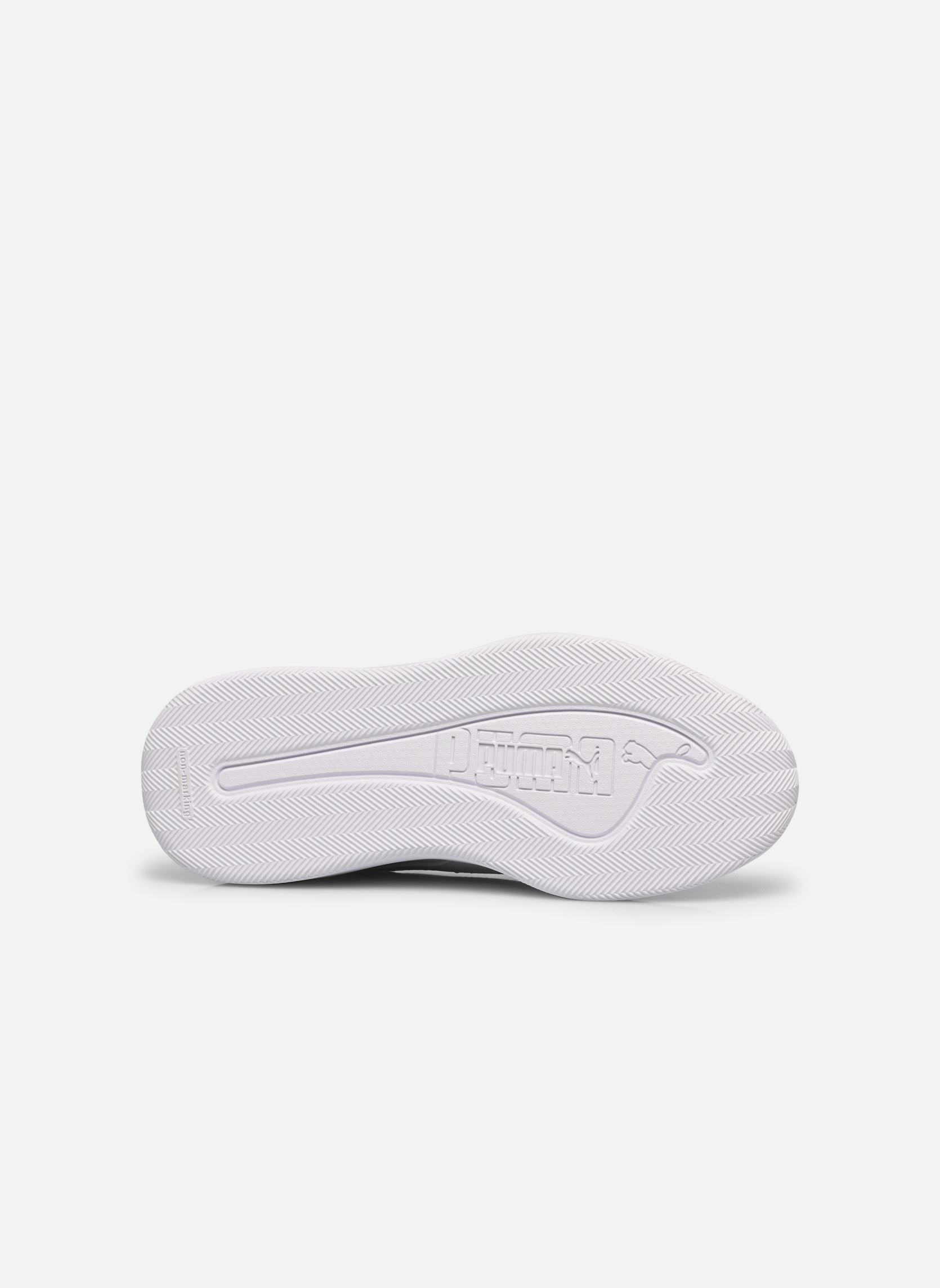 Baskets Court Bae AC PS fille blanc Puma Baskets Court Bae AC PS fille blanc PUMA WHITE-PUMA WHITE-PUMA GOL