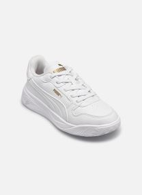 Baskets Court Bae AC PS fille blanc Puma Baskets Court Bae AC PS fille blanc PUMA WHITE-PUMA WHITE-PUMA GOL