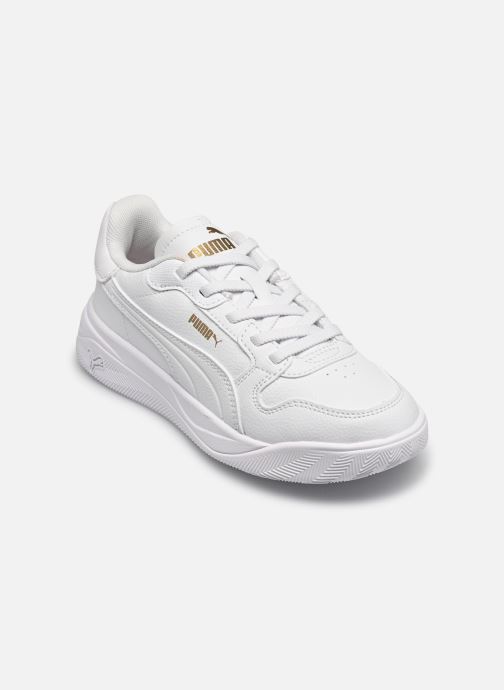Puma Baskets Court Bae AC PS fille blanc