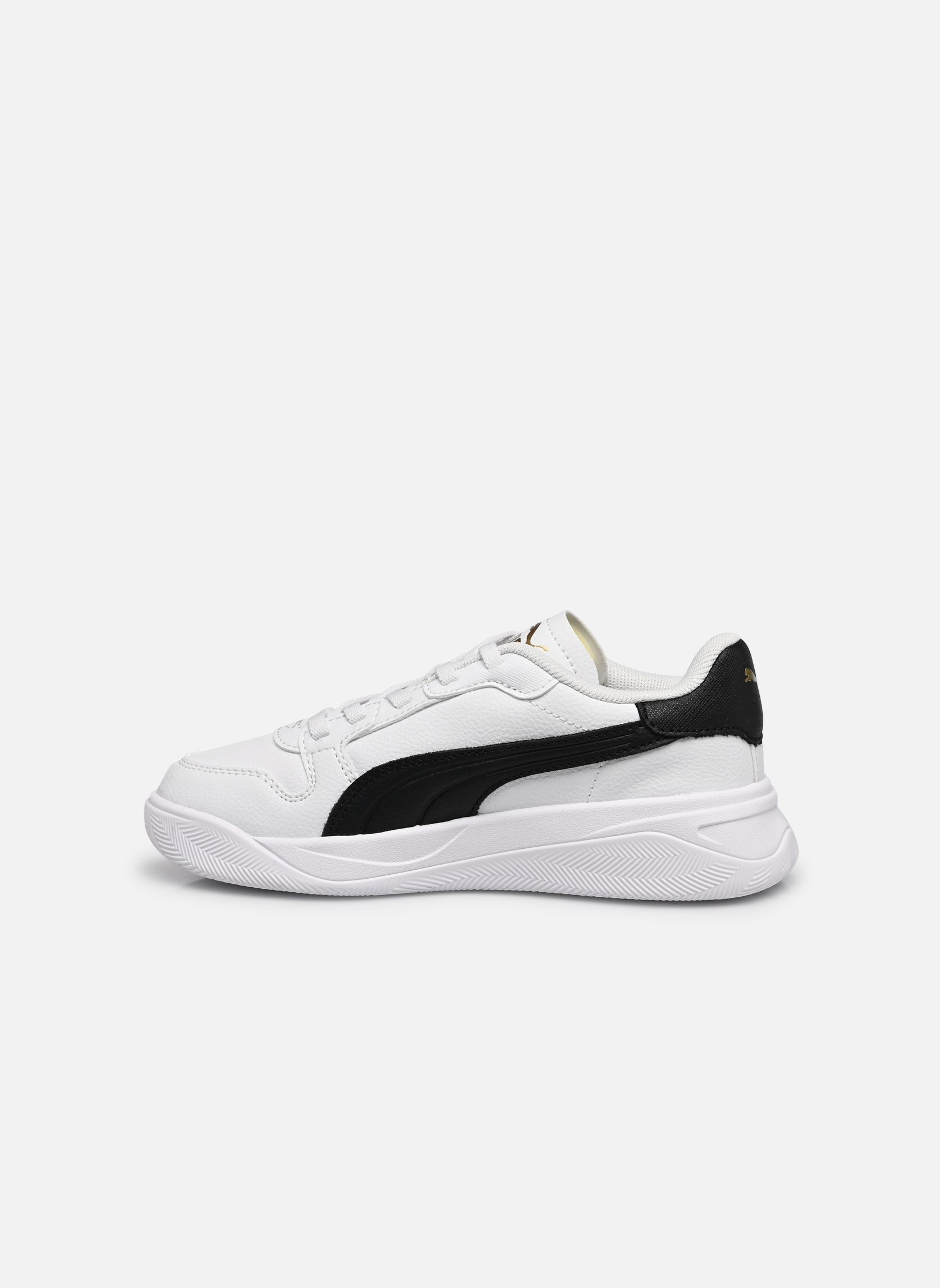 Baskets Court Bae AC PS fille blanc Puma Baskets Court Bae AC PS fille blanc PUMA WHITE-PUMA BLACK-PUMA GOL