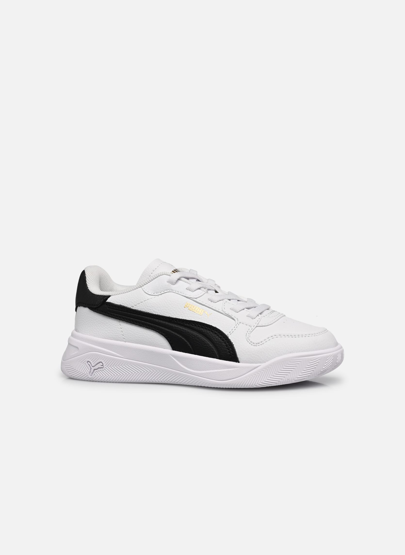 Baskets Court Bae AC PS fille blanc Puma Baskets Court Bae AC PS fille blanc PUMA WHITE-PUMA BLACK-PUMA GOL