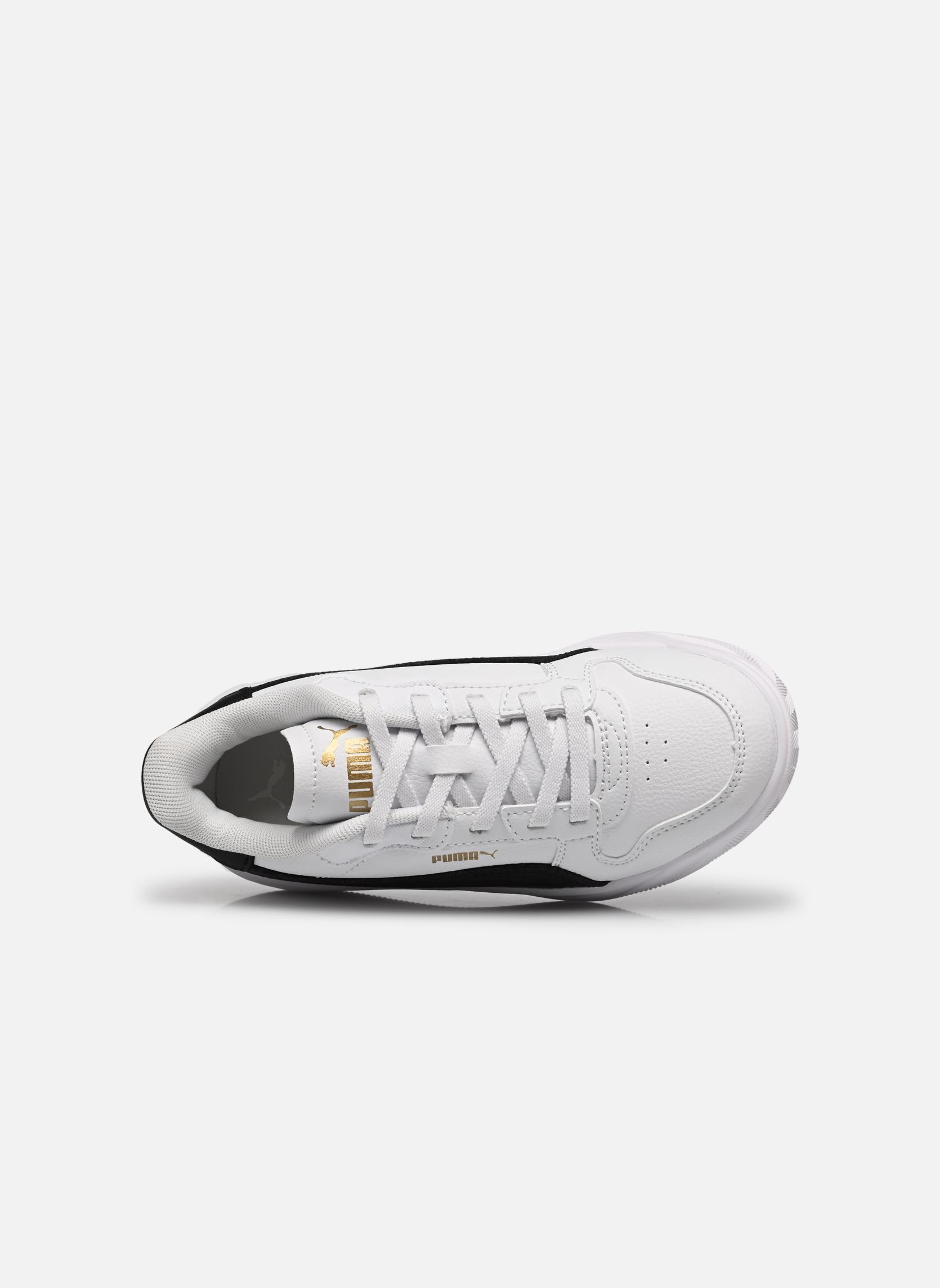 Baskets Court Bae AC PS fille blanc Puma Baskets Court Bae AC PS fille blanc PUMA WHITE-PUMA BLACK-PUMA GOL