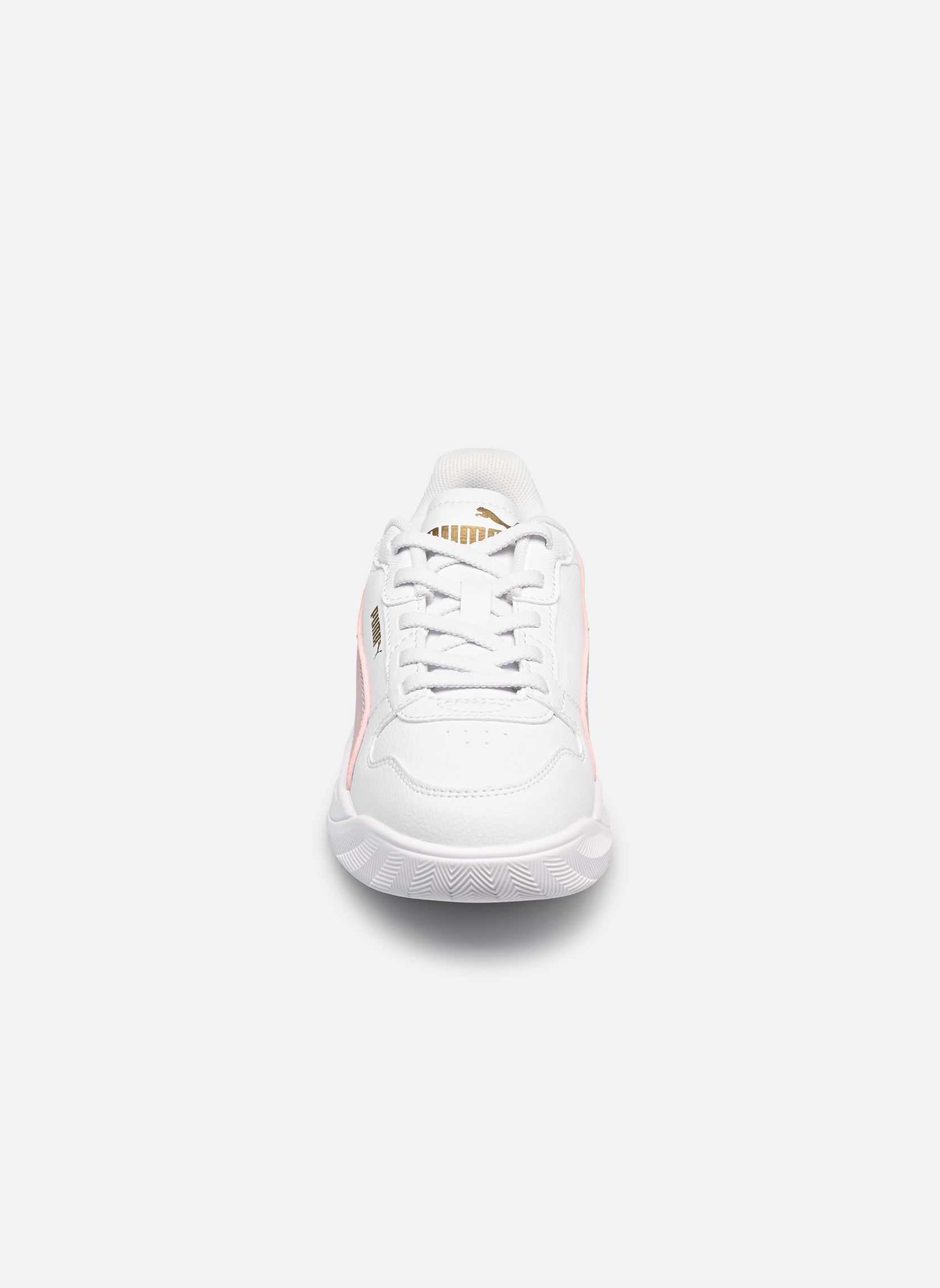 Baskets Court Bae AC PS fille blanc Puma Baskets Court Bae AC PS fille blanc PUMA WHITE-MISTY PINK-PUMA GOL