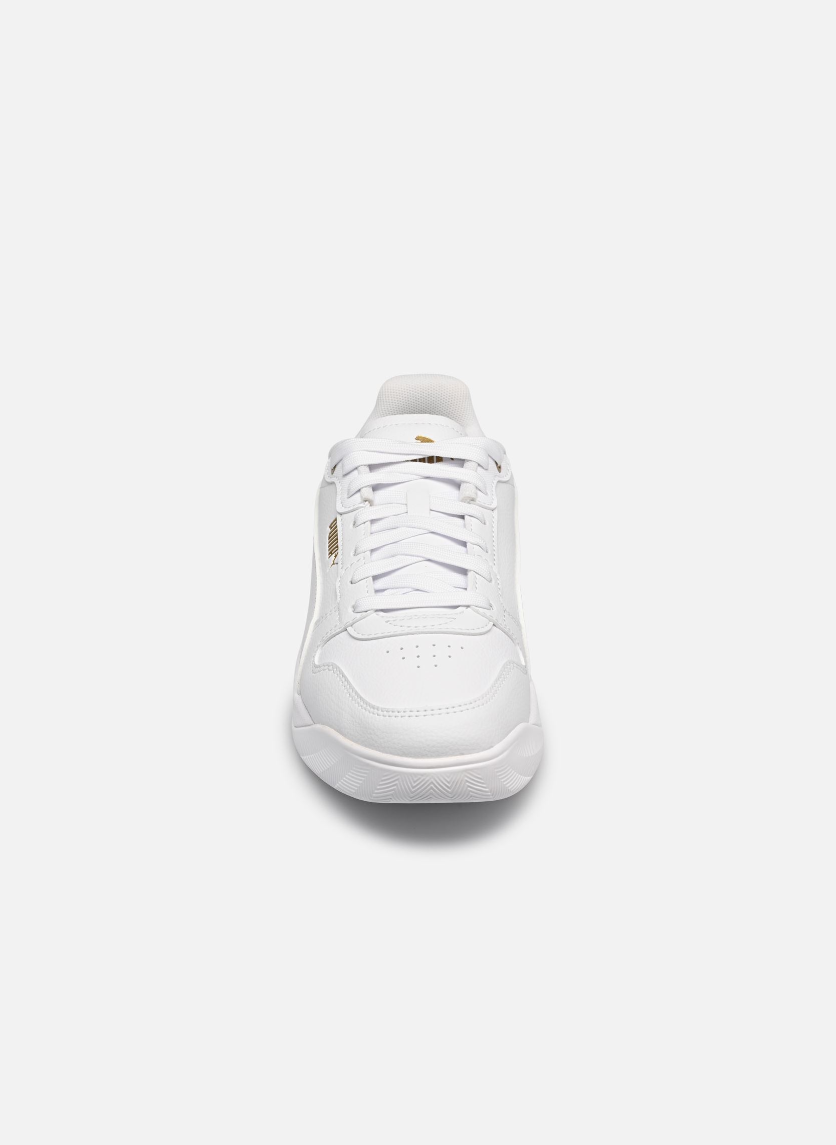 Baskets Court Bae JR fille blanc Puma Baskets Court Bae JR fille blanc PUMA WHITE-PUMA WHITE-PUMA GOL