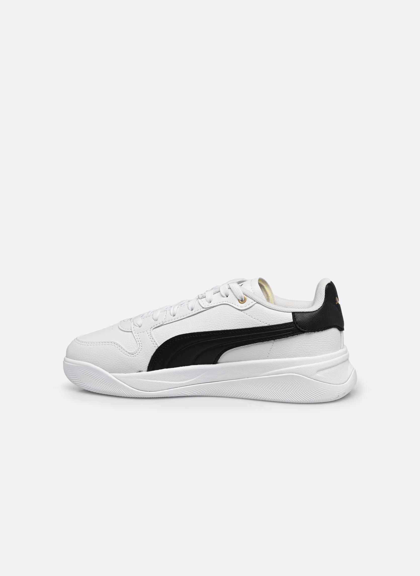 Baskets Court Bae JR fille blanc Puma Baskets Court Bae JR fille blanc PUMA WHITE-PUMA BLACK-PUMA GOL
