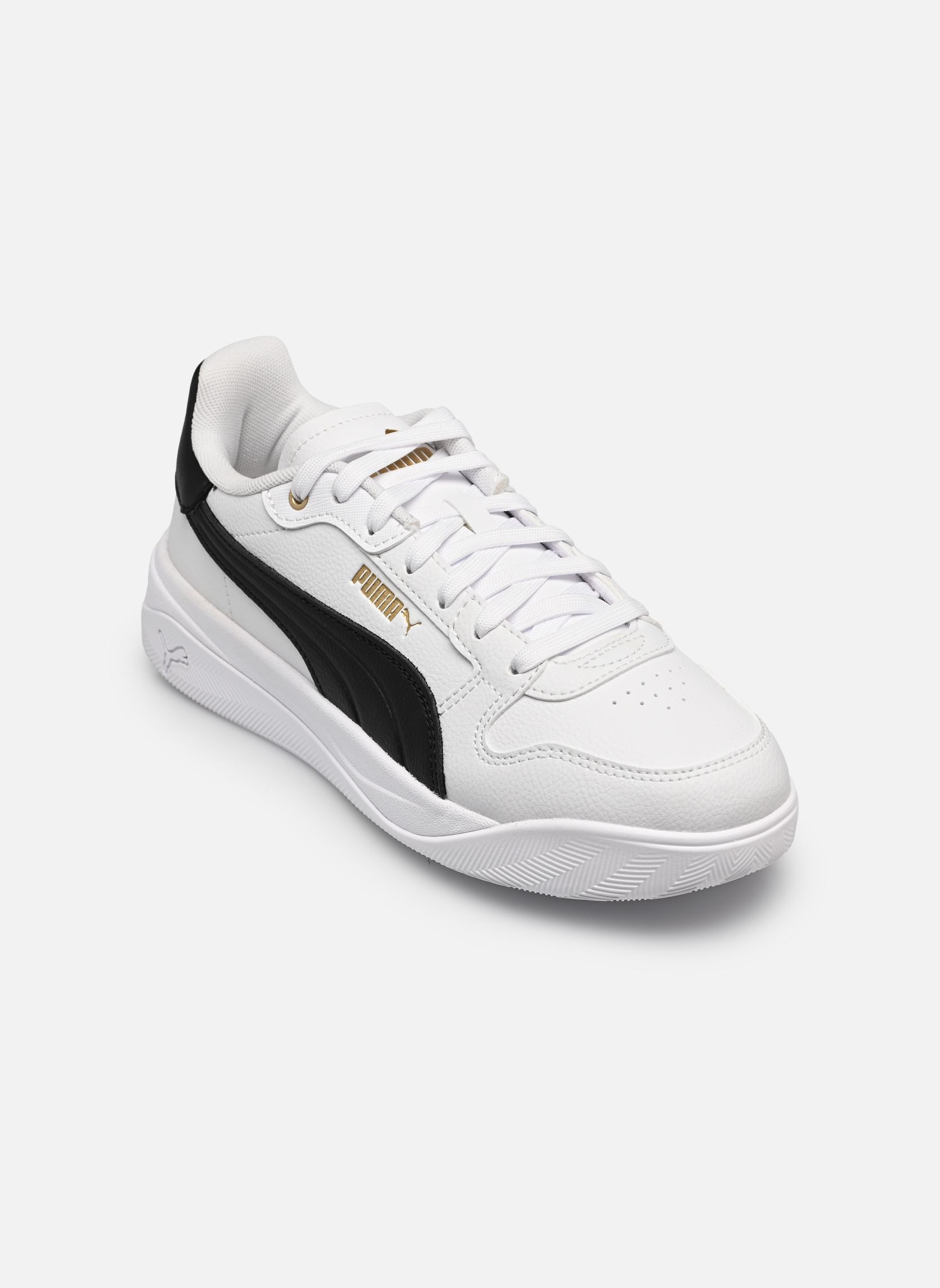 Baskets Court Bae JR fille blanc Puma Baskets Court Bae JR fille blanc PUMA WHITE-PUMA BLACK-PUMA GOL