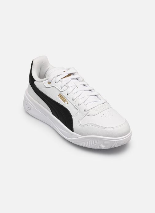 Puma Baskets Court Bae JR fille blanc