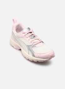 Baskets Milenio Tech LT Jr fille argent