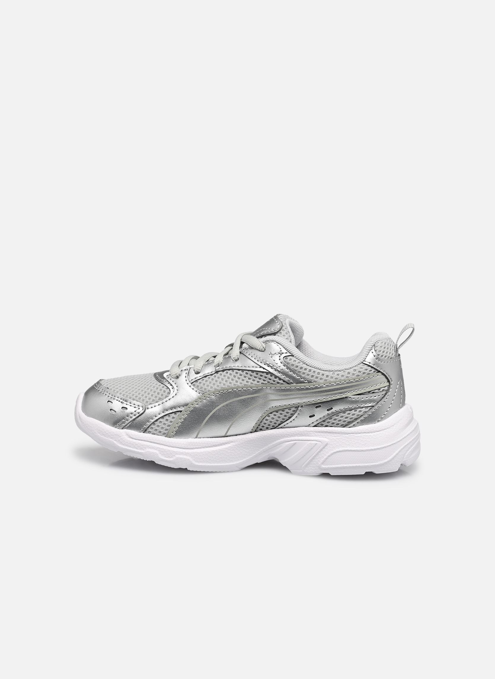 Sneaker Milenio Tech LT PS mädchen silber Puma Sneaker Milenio Tech LT PS mädchen silber COOL LIGHT GRAY-PUMA SILVER