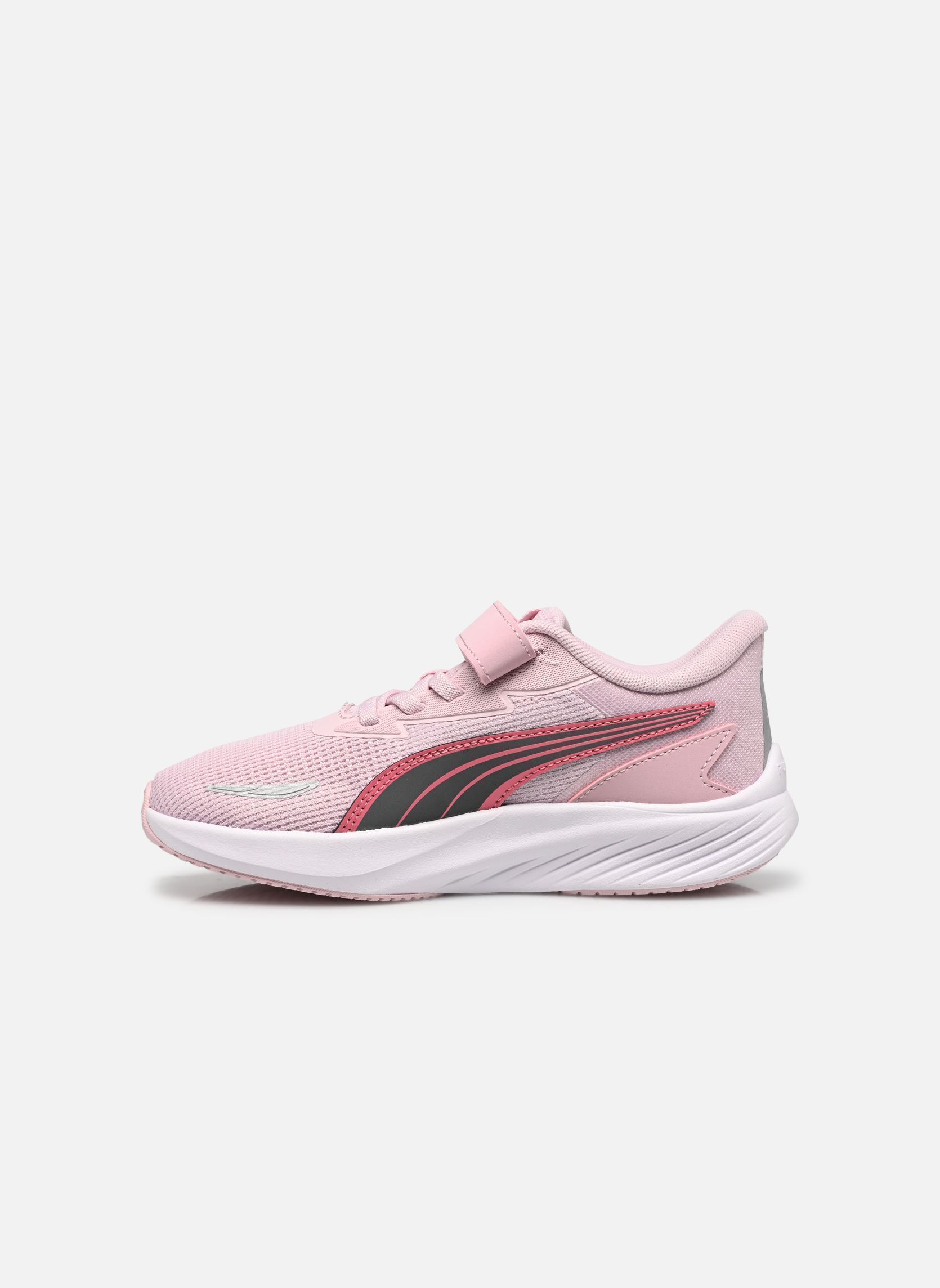 Baskets Pounce Lite 2 AC+ PS fille rose Puma Baskets Pounce Lite 2 AC+ PS fille rose ROSE MAUVE-PUMA SILVER-MAGIC R